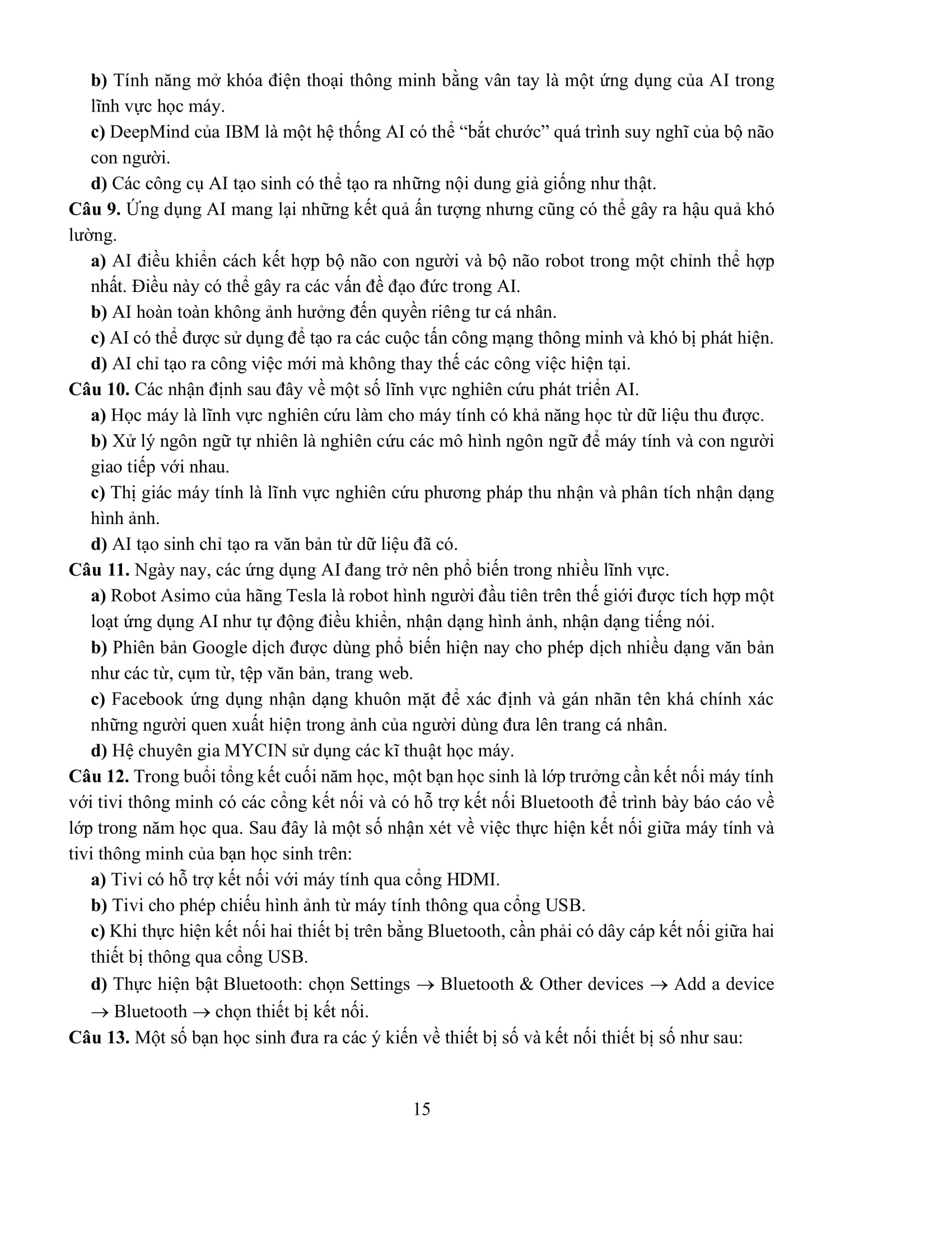 Ôn Luyện Thi Tốt Nghiệp THPT Theo Chương Trình GDPT Mới - Môn Tin Học