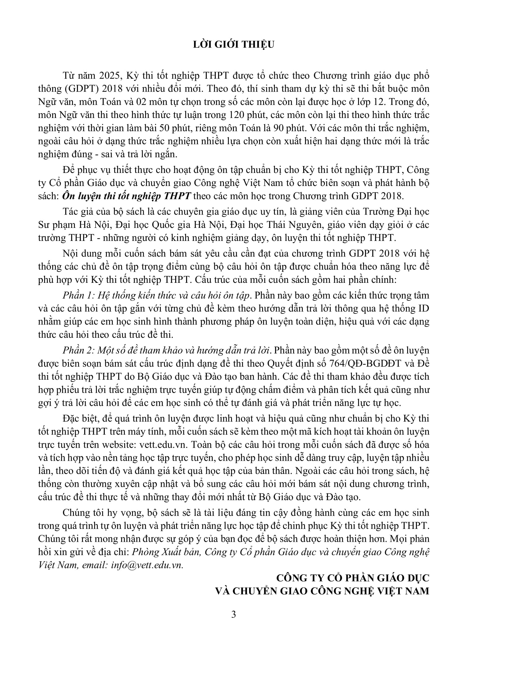 Ôn Luyện Thi Tốt Nghiệp THPT Theo Chương Trình GDPT Mới - Môn Tin Học