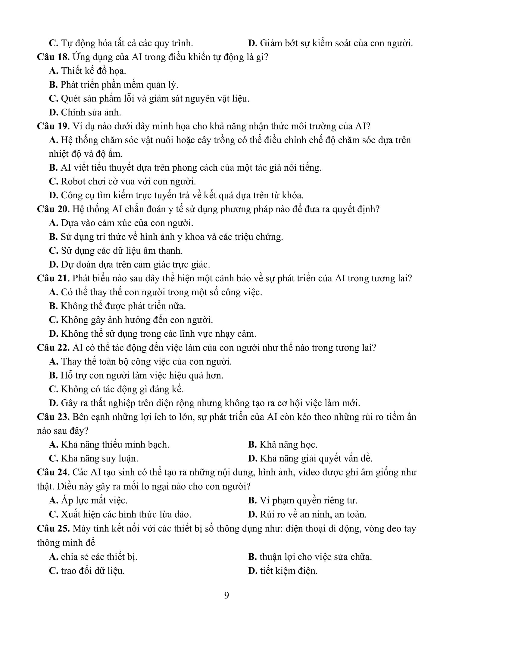 Ôn Luyện Thi Tốt Nghiệp THPT Theo Chương Trình GDPT Mới - Môn Tin Học