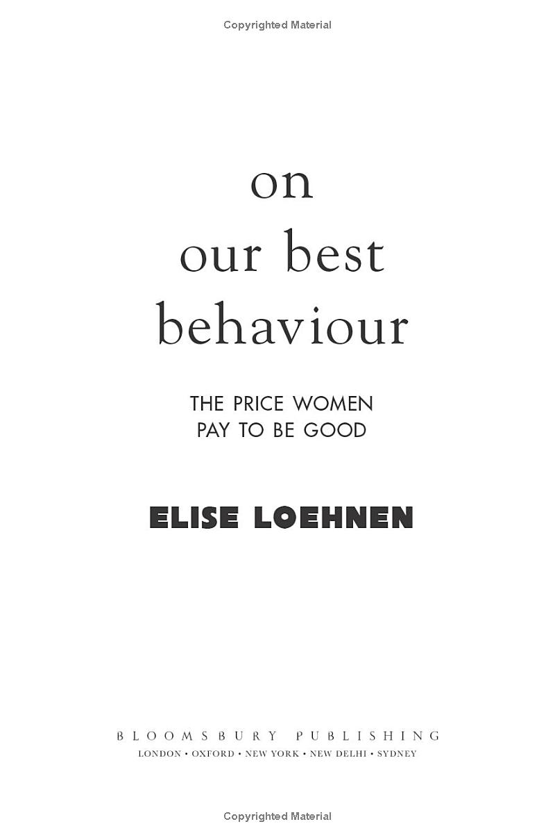 on our best behaviour