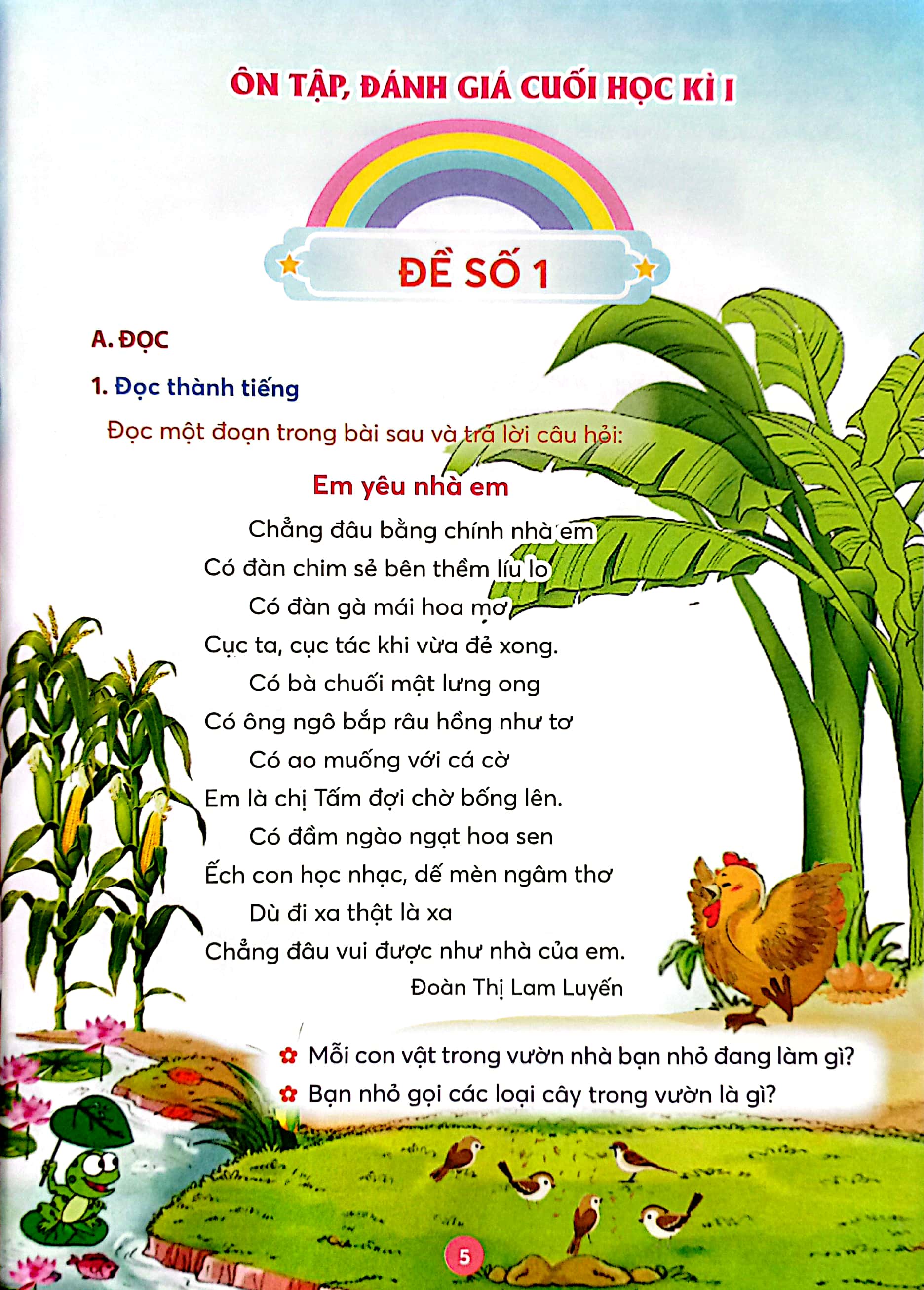 ôn tập, đánh giá định kì môn tiếng việt lớp 2 (bộ sách chân trời sáng tạo) (2023)