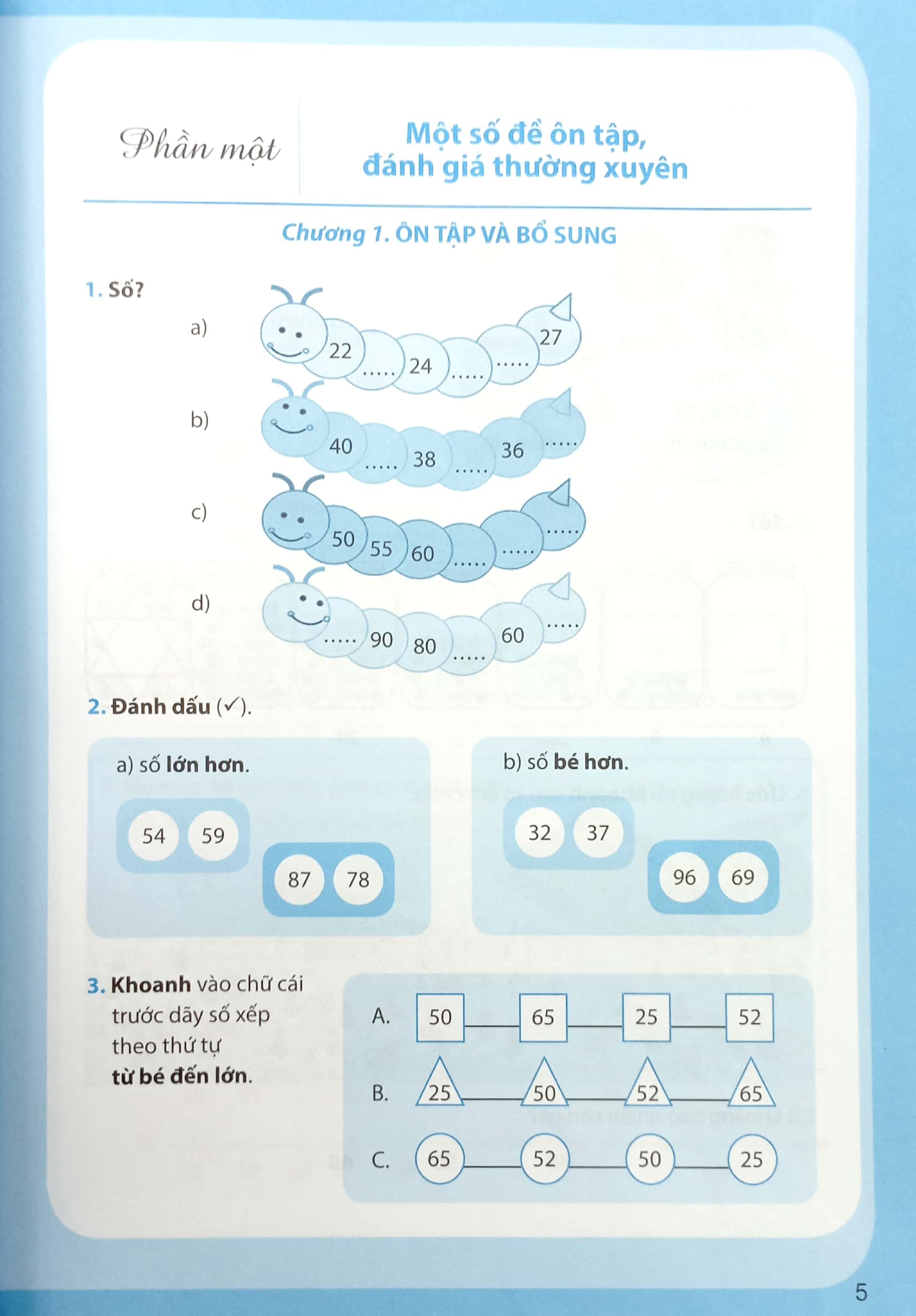 ôn tập, đánh giá định kì môn toán lớp 2 (bộ sách chân trời sáng tạo) (2023)