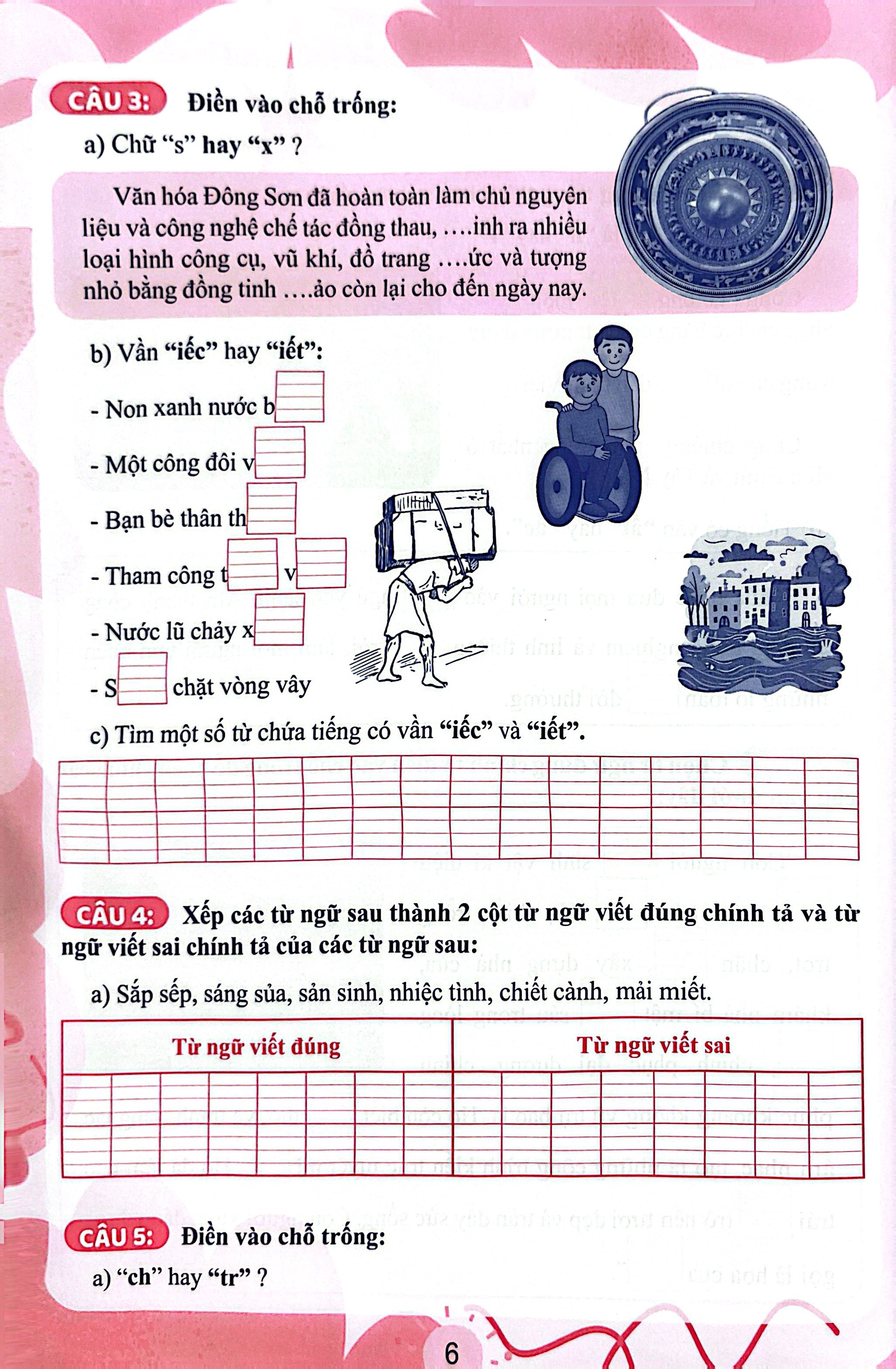 On Tap He Tieng Viet 4 Va Lam Quen Voi Chuong Trinh Co Ban Tieng Viet 5