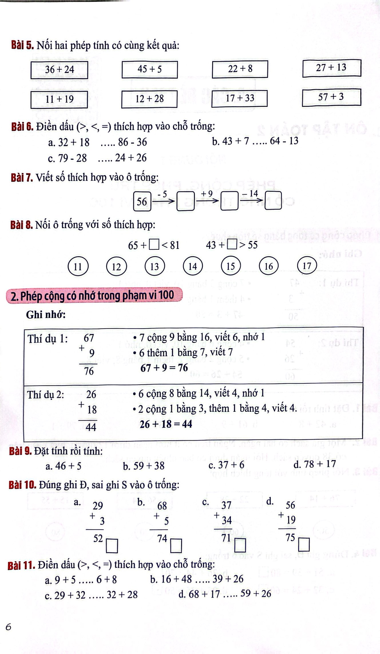 On Tap He Toan 2 Va Lam Quen Voi Chuong Trinh Co Ban Toan 3