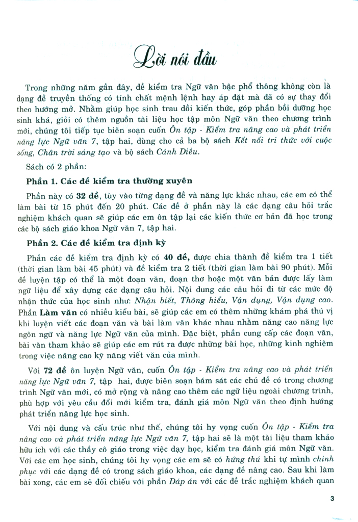 ôn tập-kiểm tra nâng cao và phát triển năng lực ngữ văn 7 - tập 2