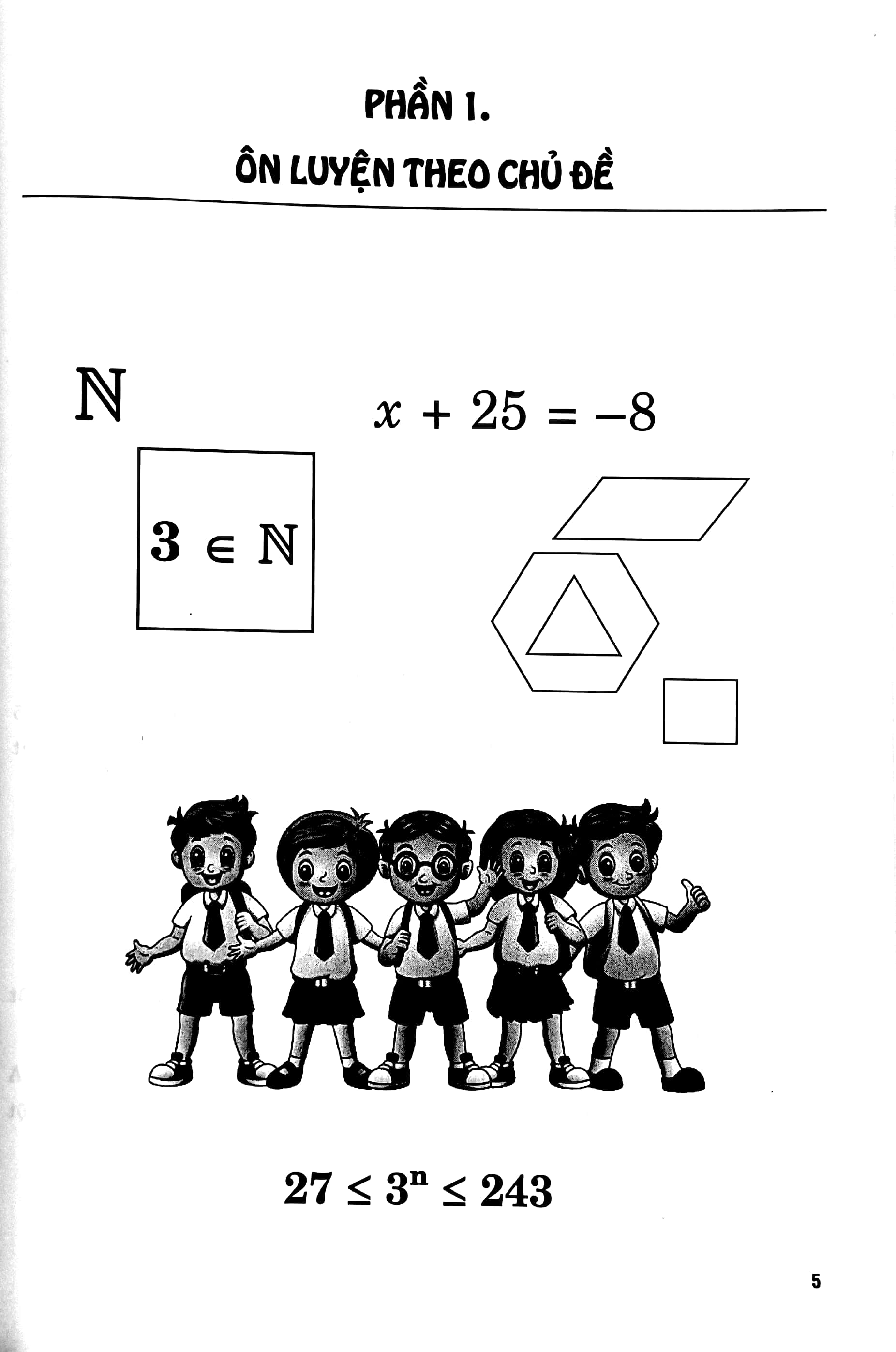 ôn tập-kiểm tra nâng cao và phát triển năng lực toán 6 - tập 1