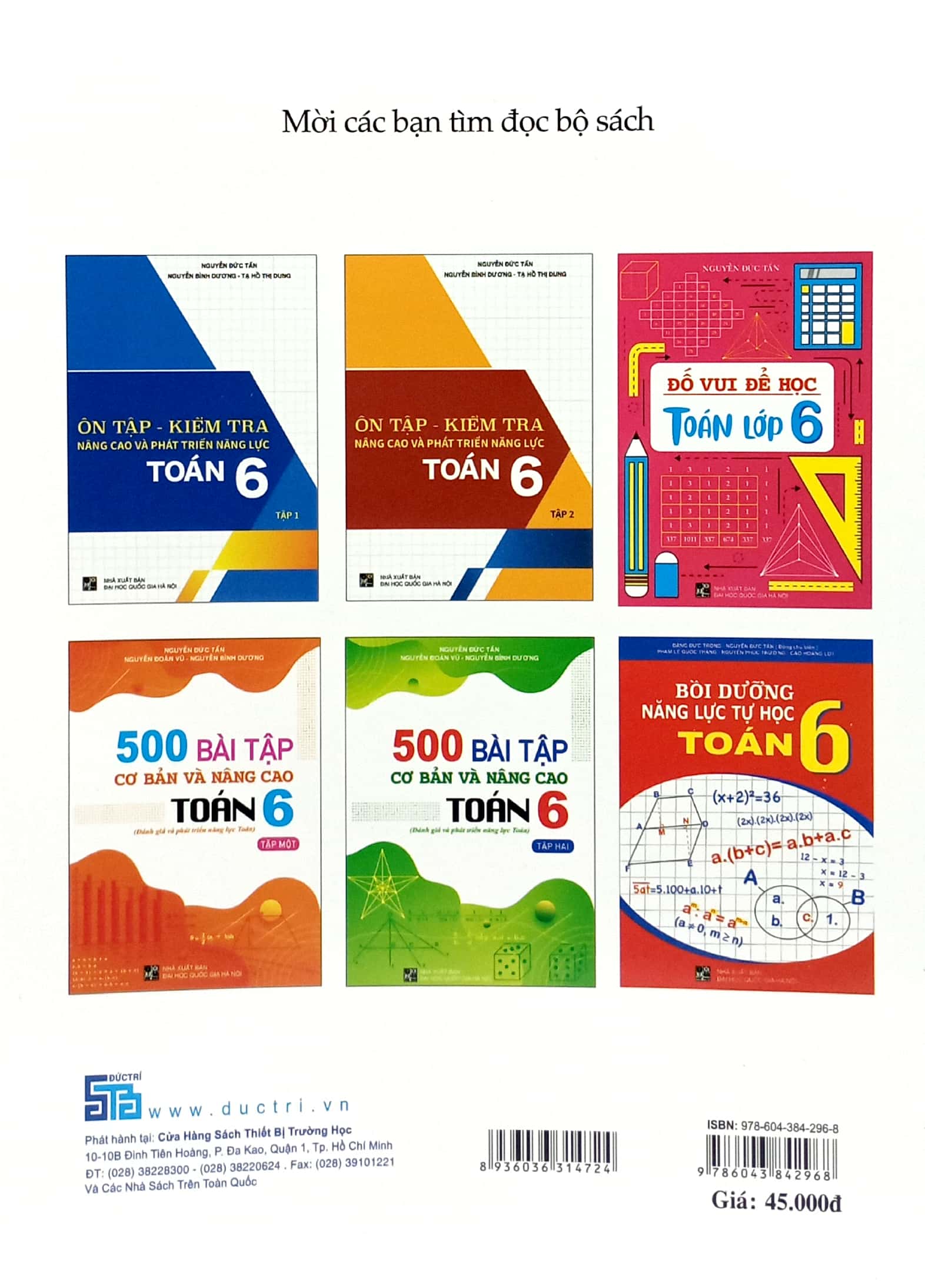 ôn tập-kiểm tra nâng cao và phát triển năng lực toán 6 - tập 1