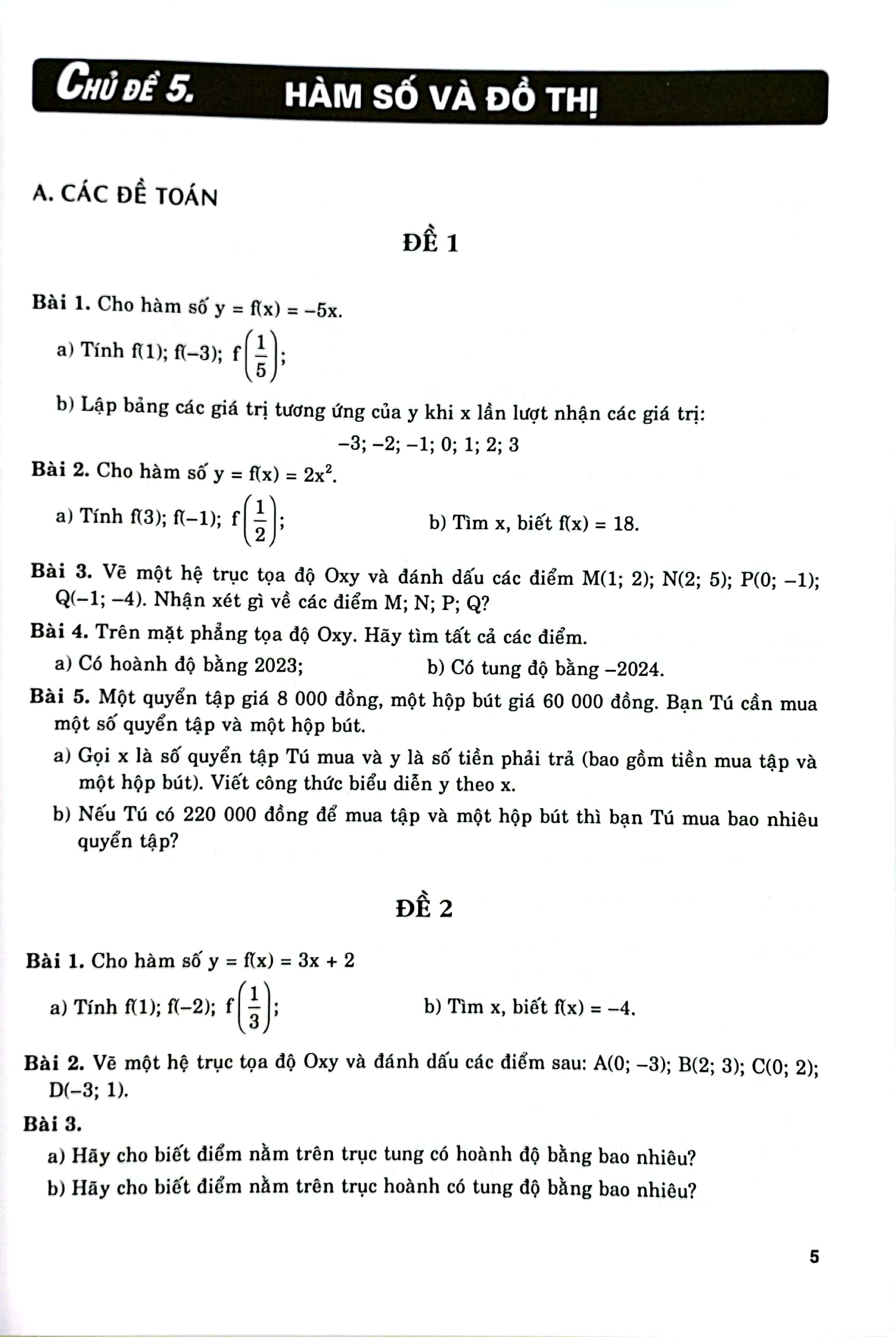 ôn tập - kiểm tra nâng cao và phát triển năng lực toán 8 - tập 2