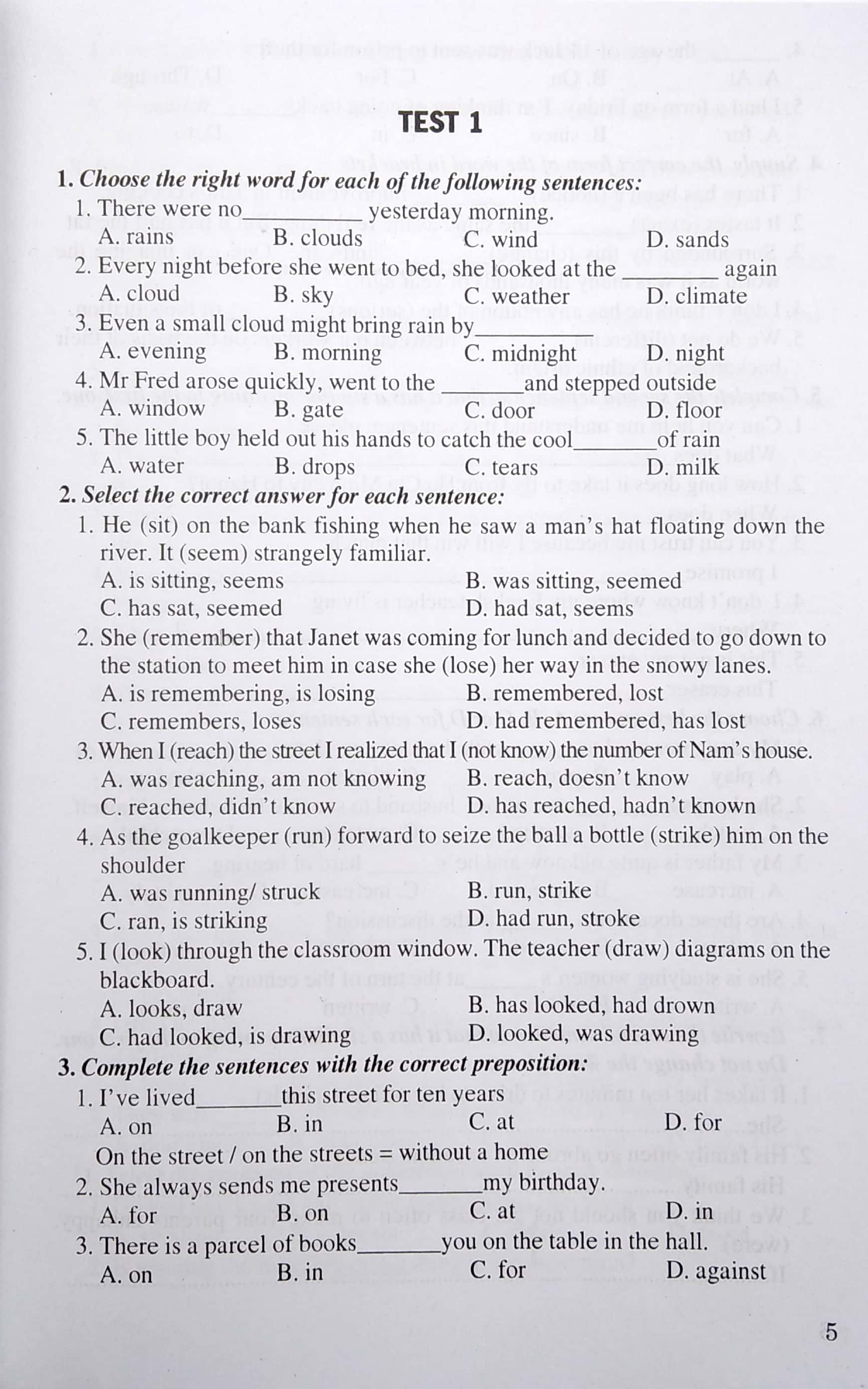ôn tập luyện thi tốt nghiệp thpt quốc gia 2022 - môn tiếng anh