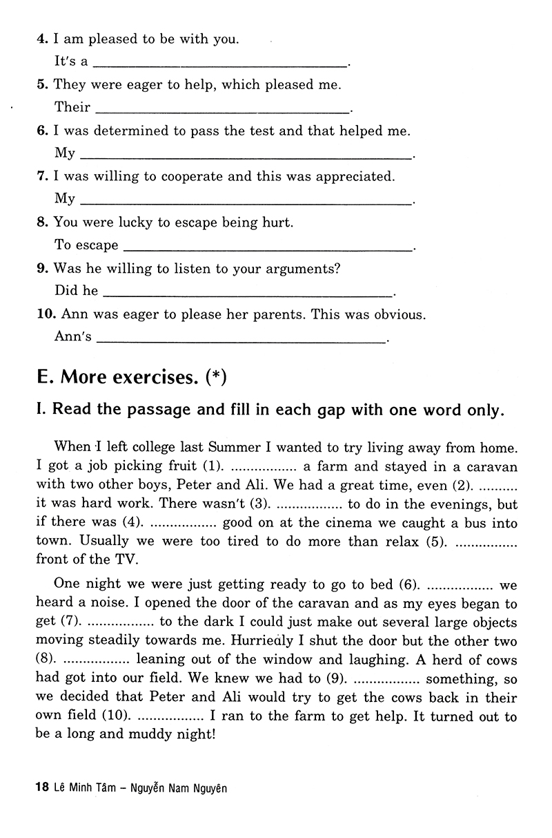 ôn tập luyện thi trắc nghiệm thpt quốc gia 2019 - môn tiếng anh