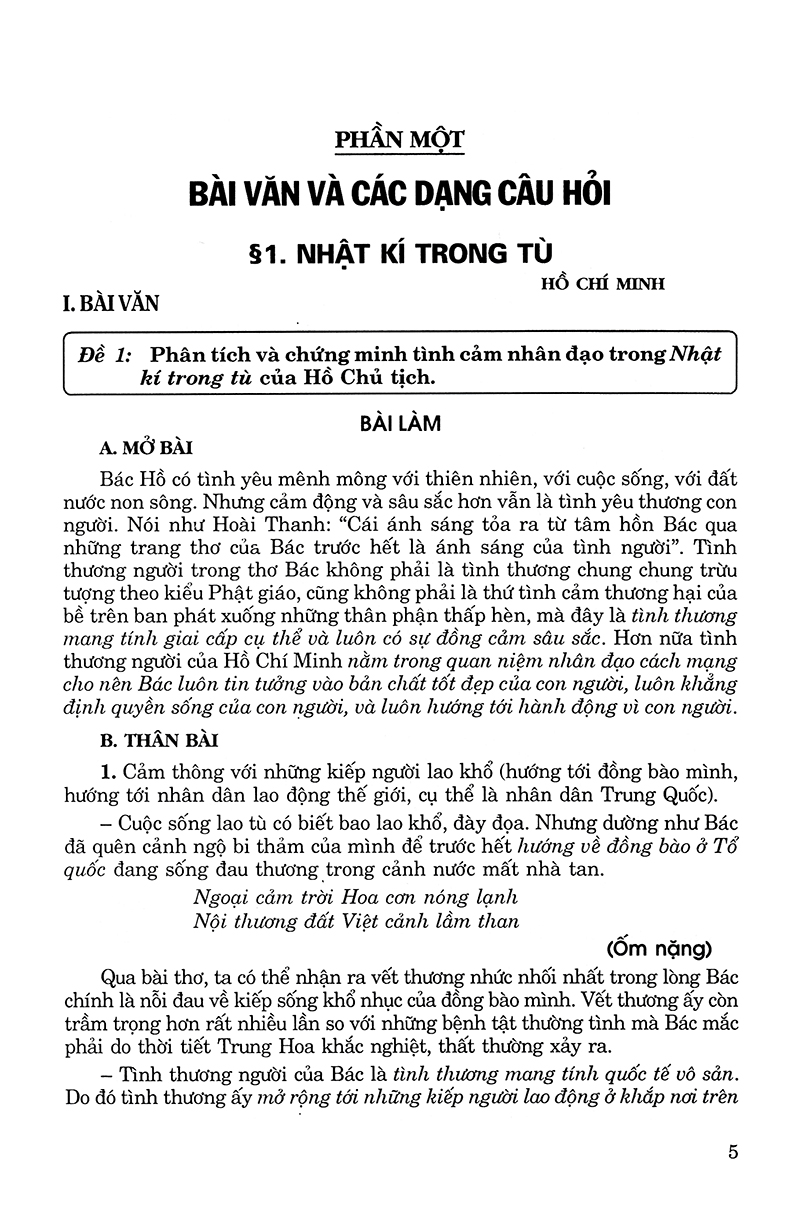ôn tập luyện thi trắc nghiệm thpt quốc gia 2019 - môn văn