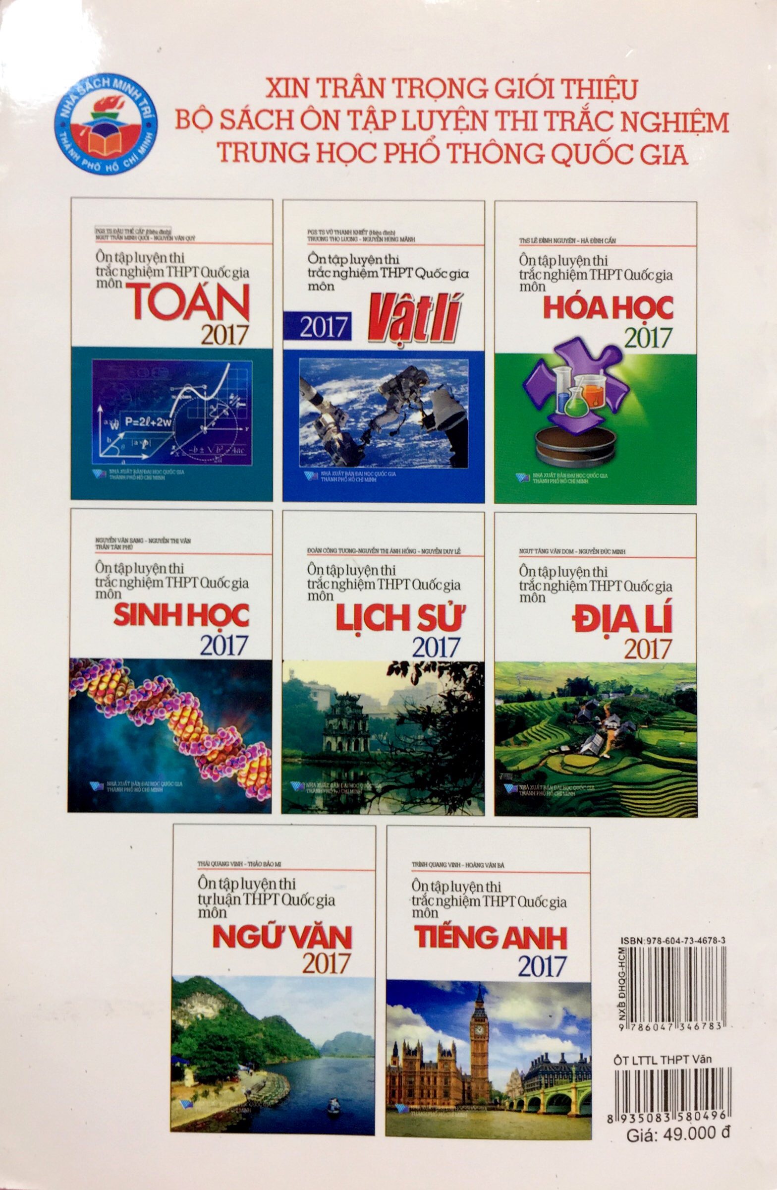 ôn tập luyện thi trắc nghiệm thpt quốc gia môn ngữ văn năm 2017