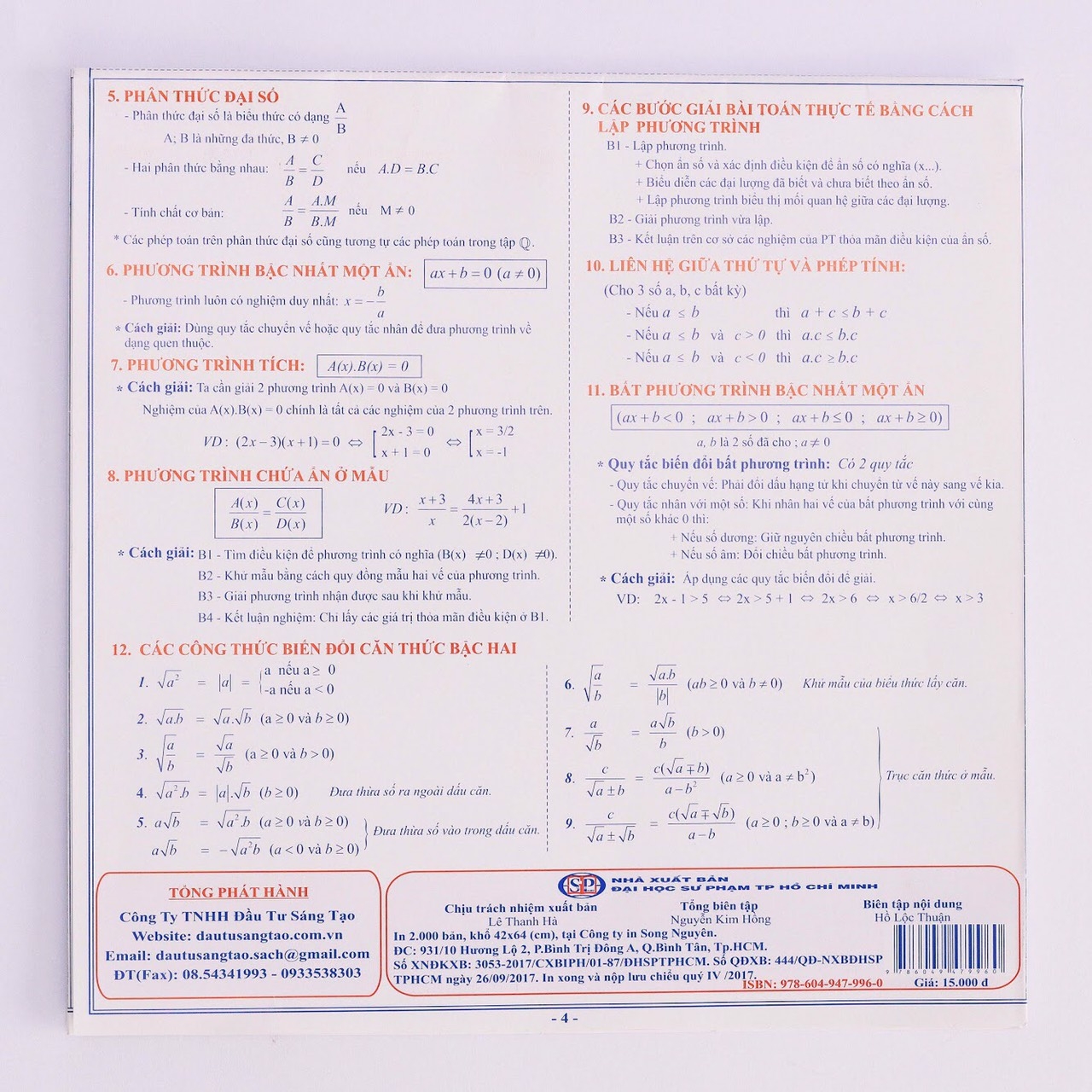 ôn tập toán 6-7-8-9