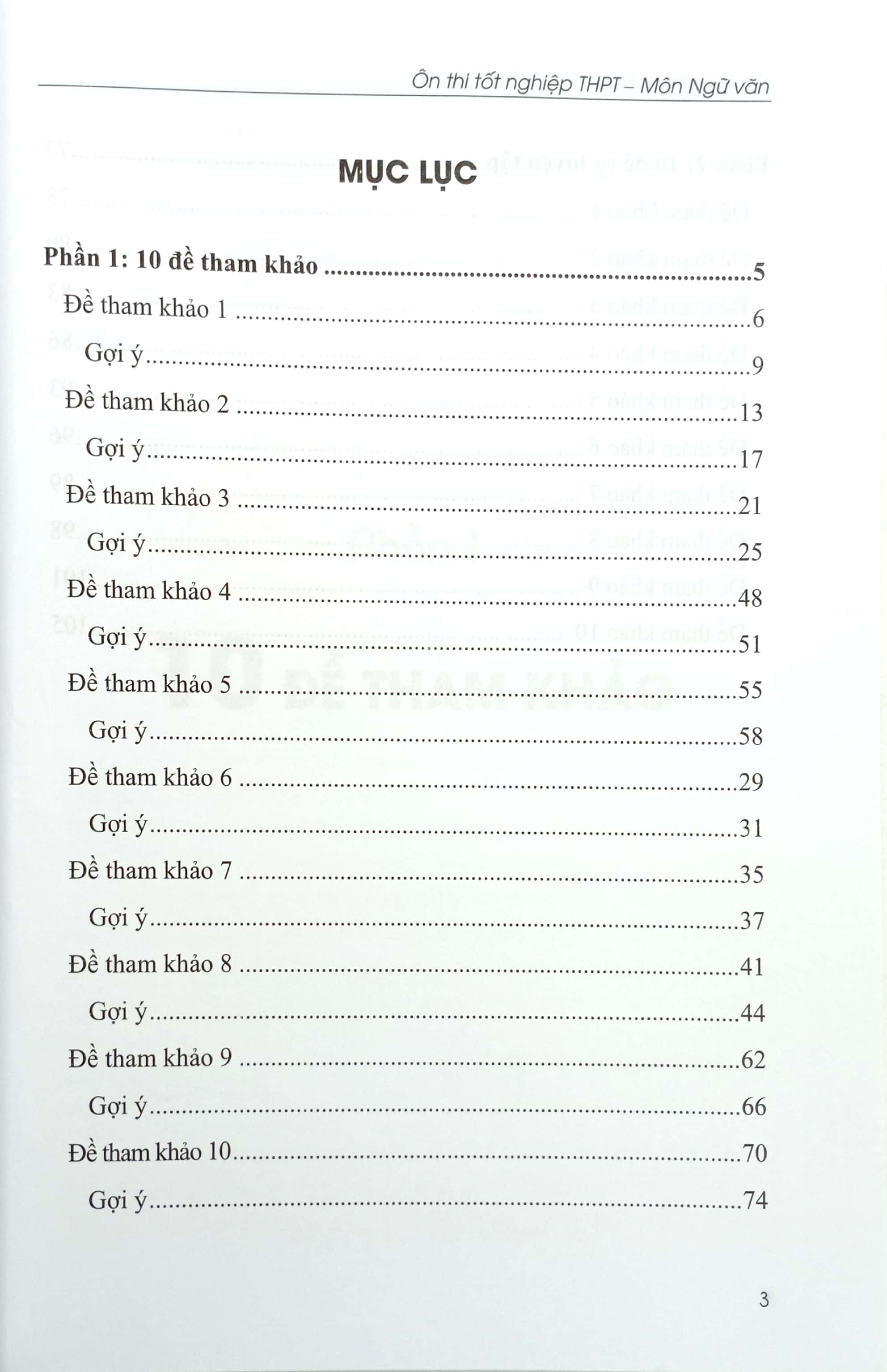 ôn thi tốt nghiệp thpt môn ngữ văn
