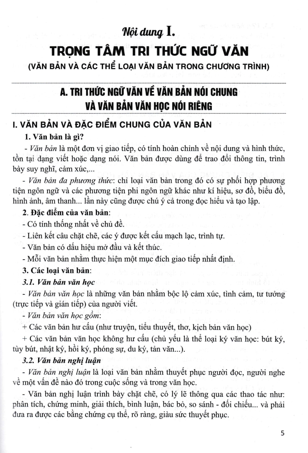 On Thi Vao Lop 10 - Mon Ngu Van - Tu Luan Va Trac Nghiem