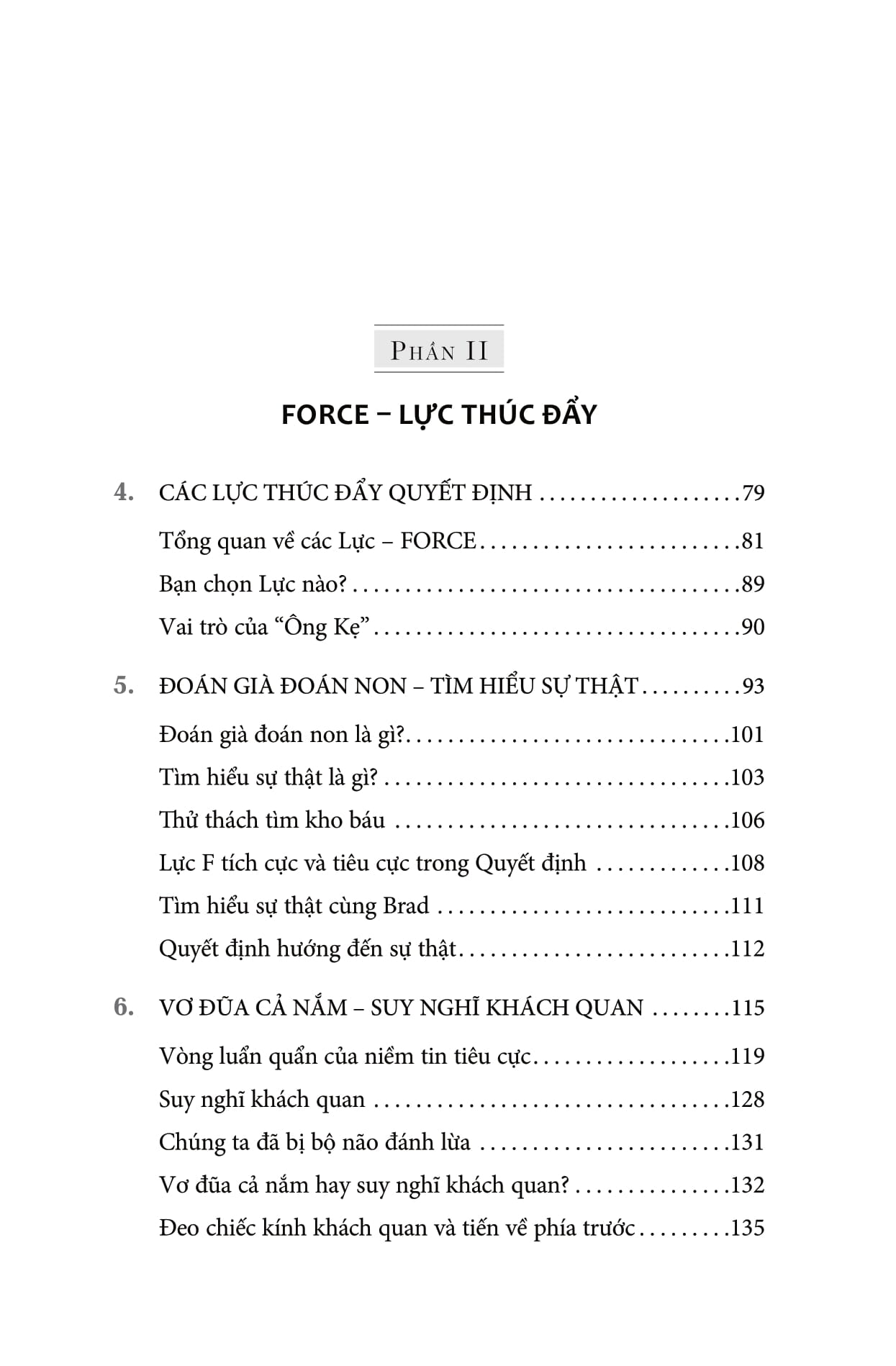 one decision - kỹ năng ra quyết định sáng suốt
