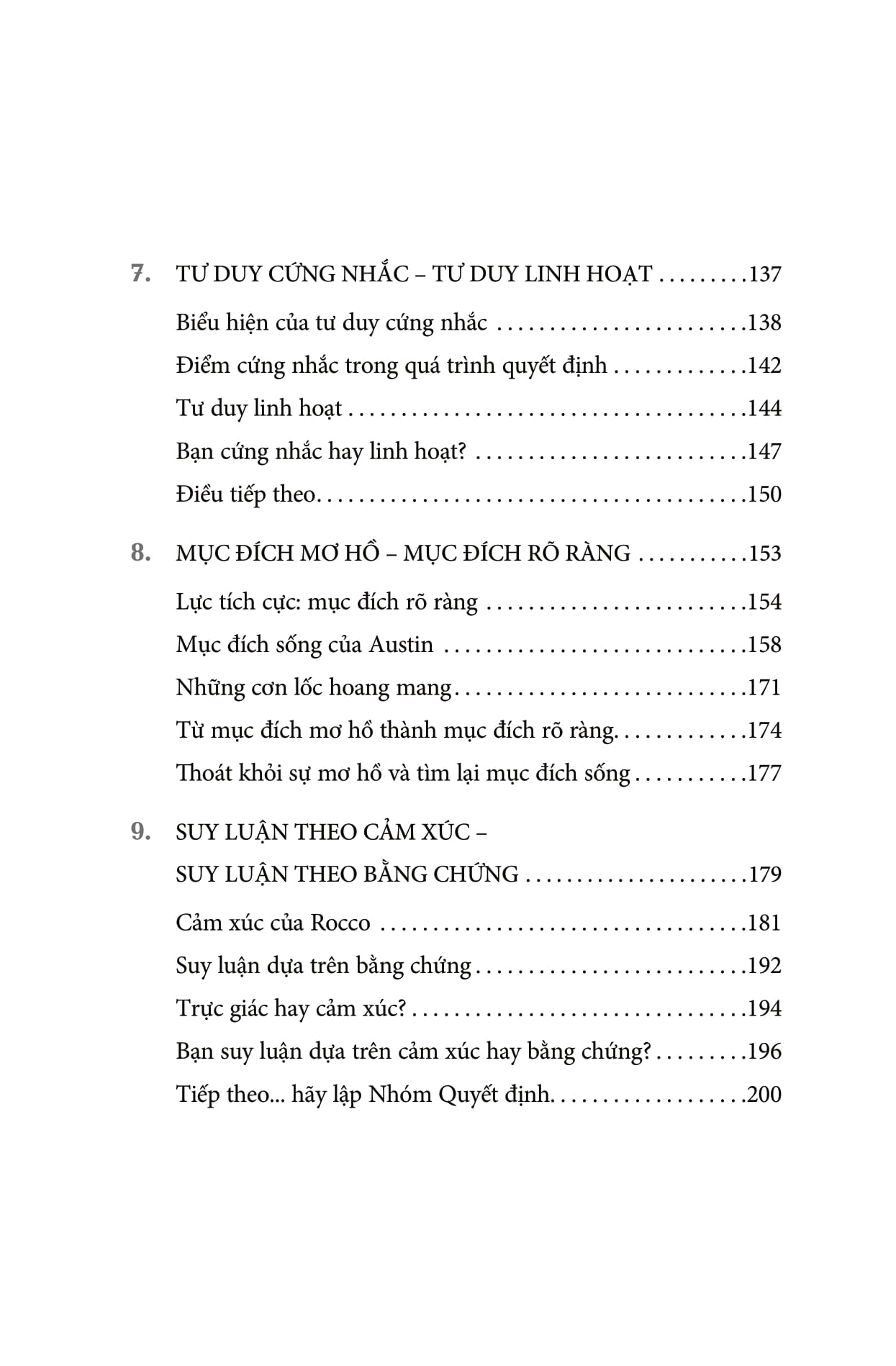 one decision - kỹ năng ra quyết định sáng suốt