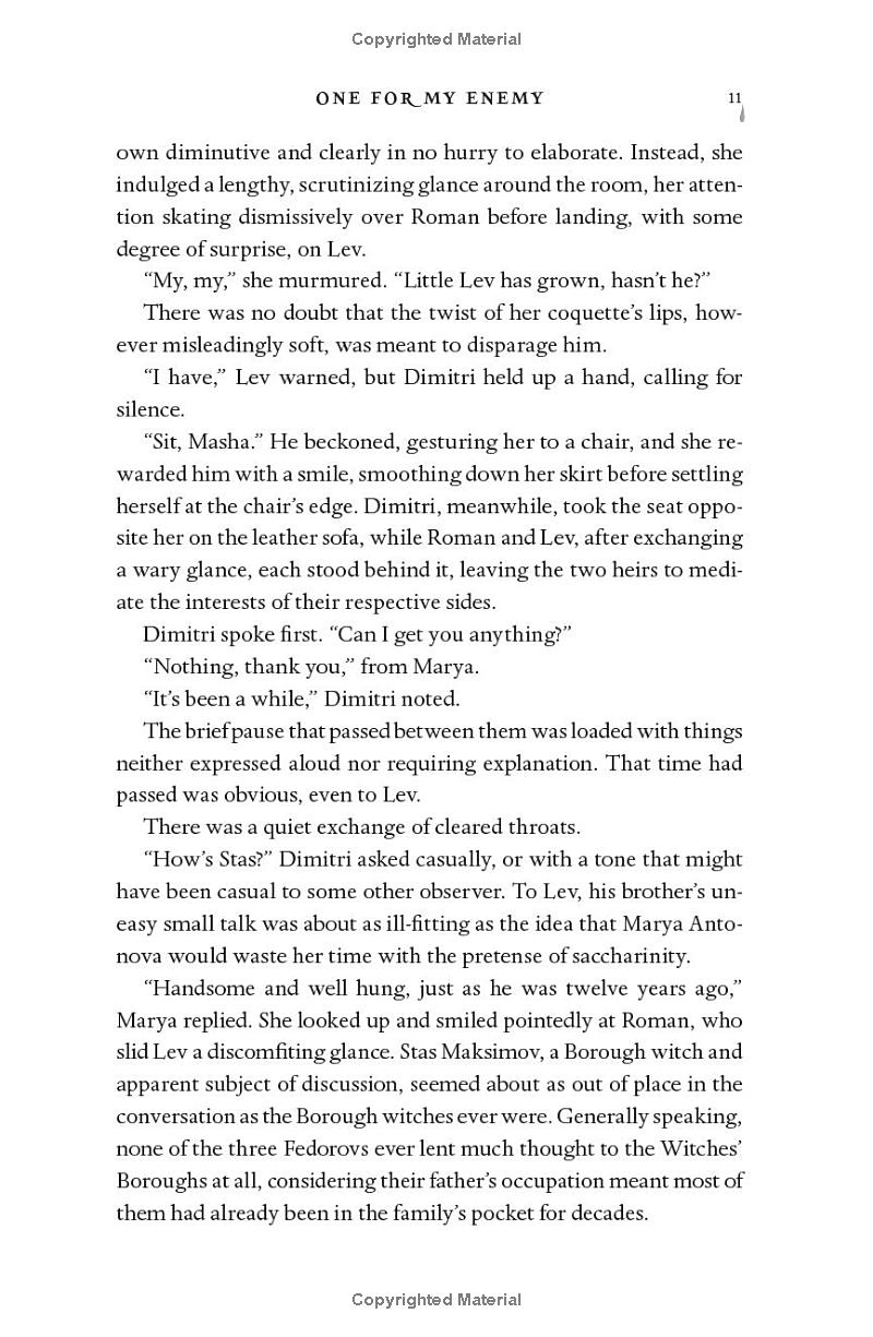 one for my enemy - blake olivie