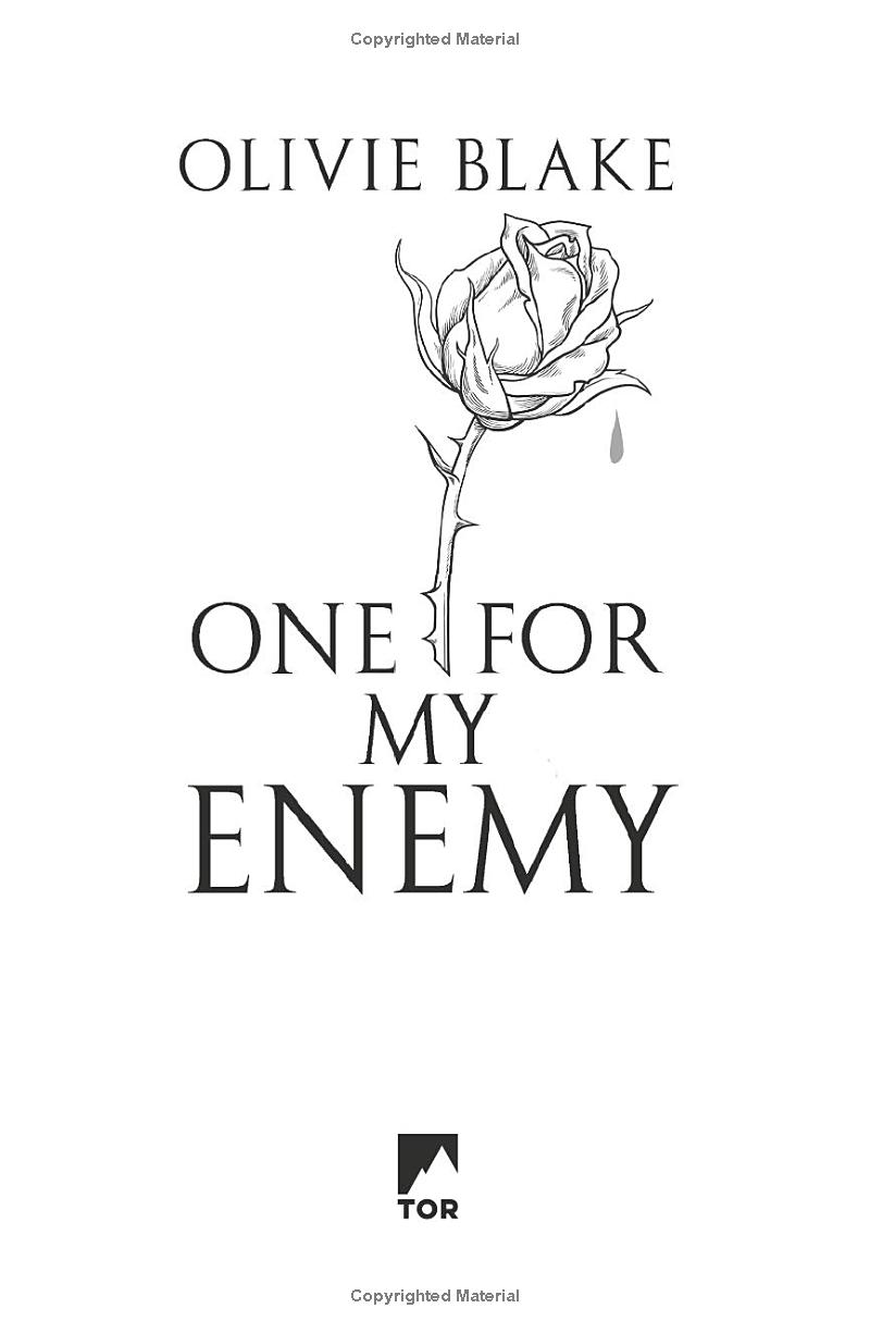 one for my enemy - blake olivie