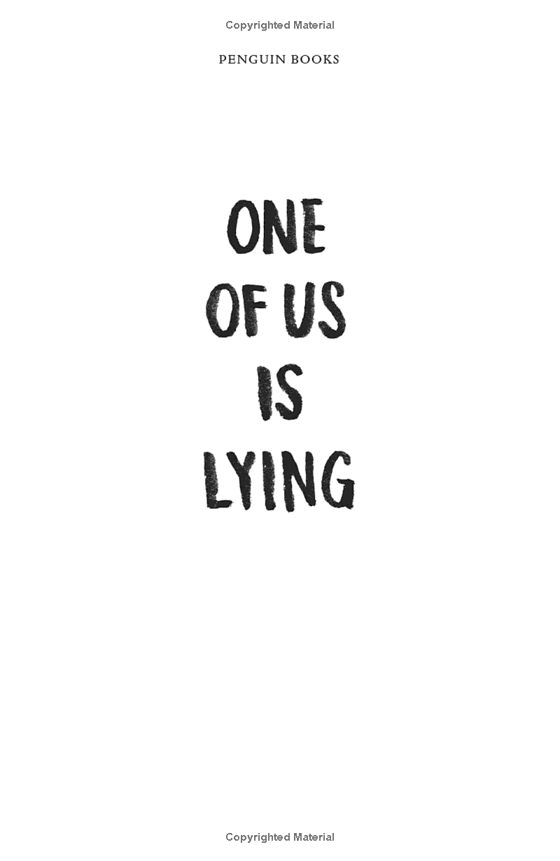 one of us is lying (a netflix series)
