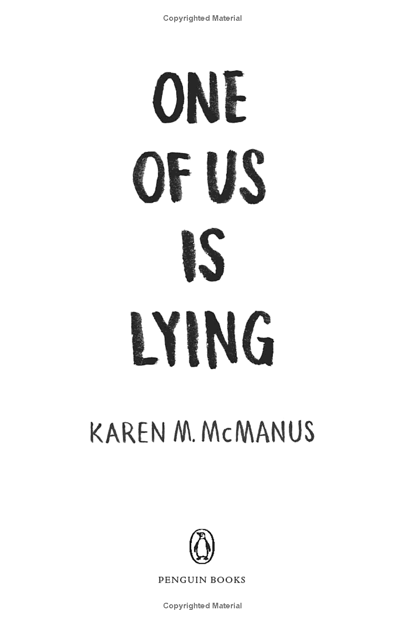 one of us is lying (a netflix series)