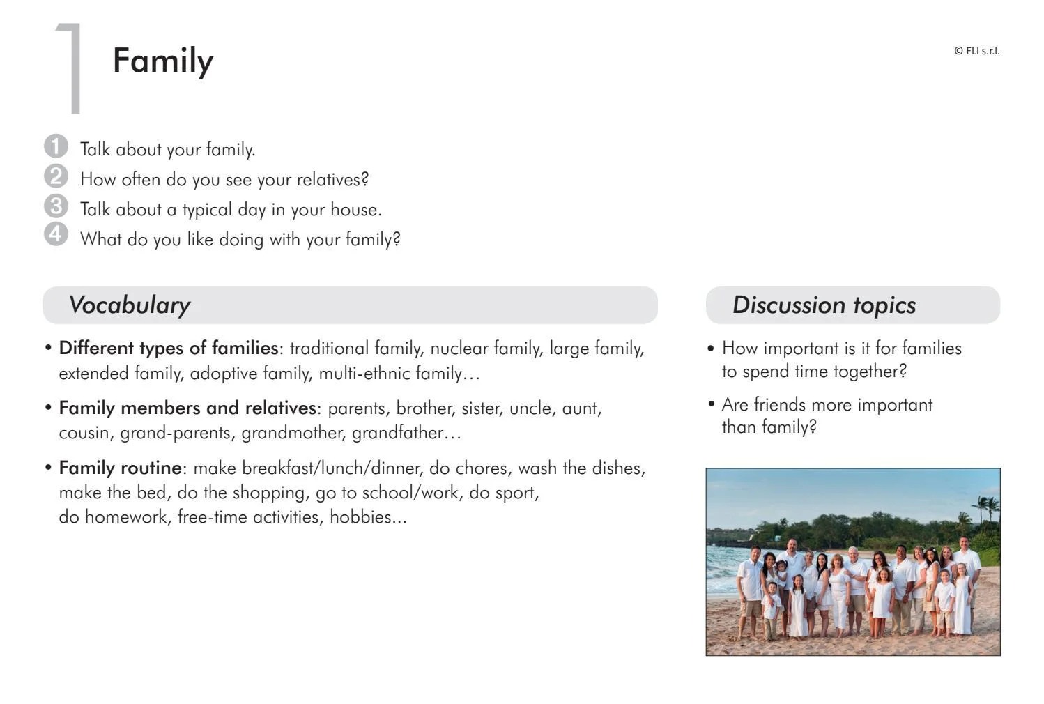 one photo, a thousand words - speaking english with pictures