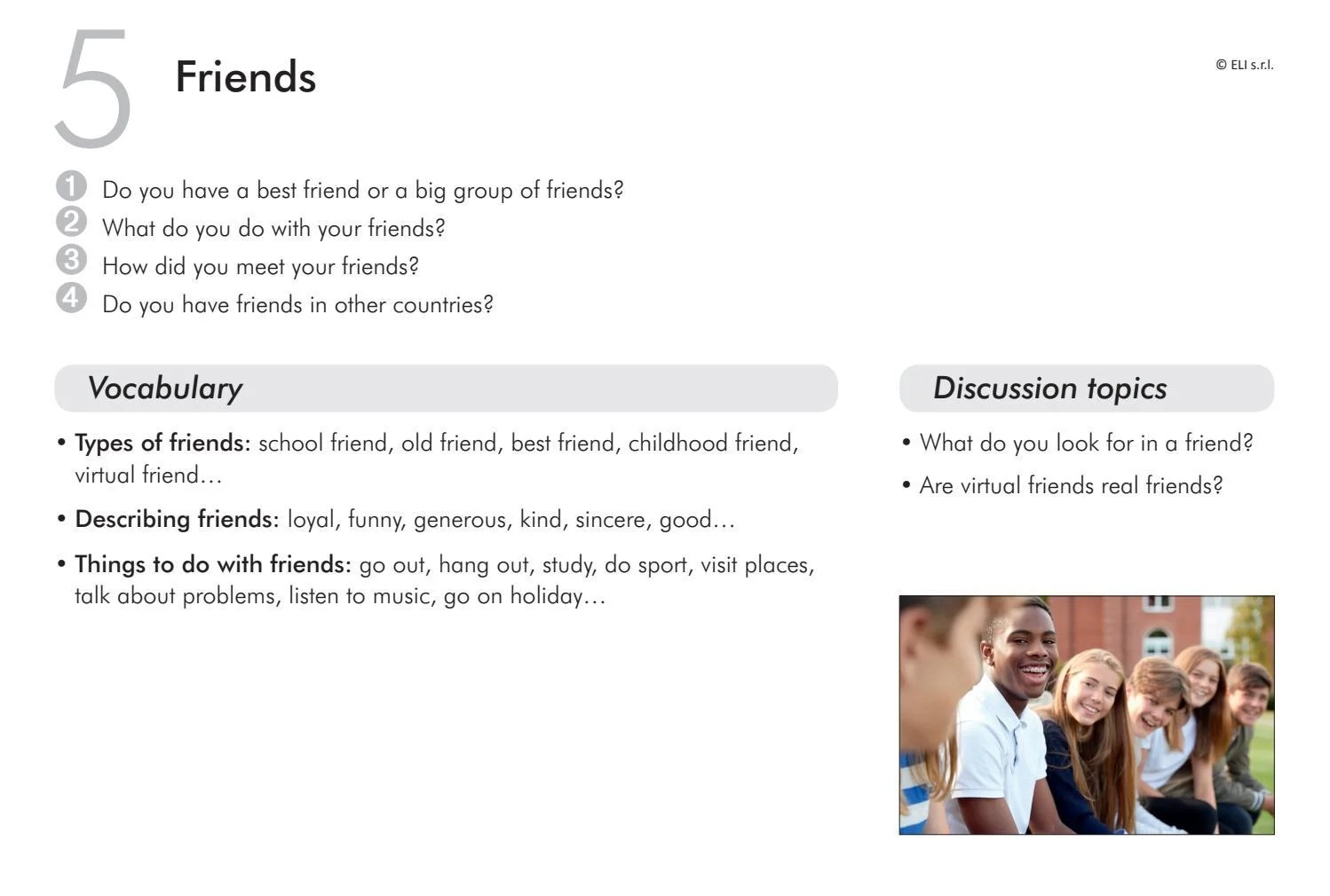 one photo, a thousand words - speaking english with pictures