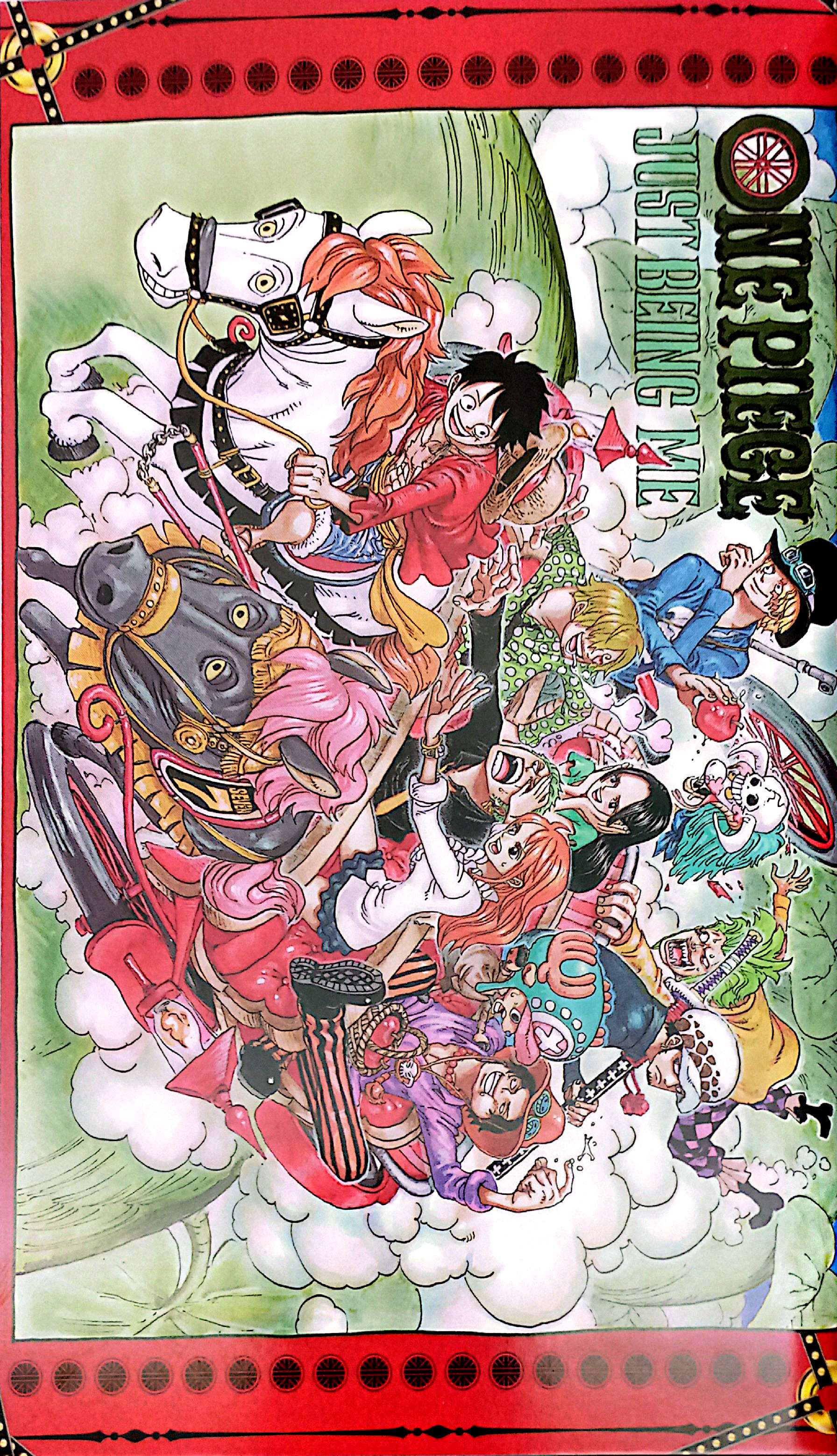 One Piece Lucky 77 - Bo Suu Tap Postcard Va Giay Nhan Kem Tranh Ve (Tai Ban 2025)