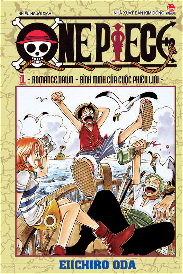 one piece - tập 1 - romance dawn - bình minh của cuộc phiêu lưu (tái bản 2025)