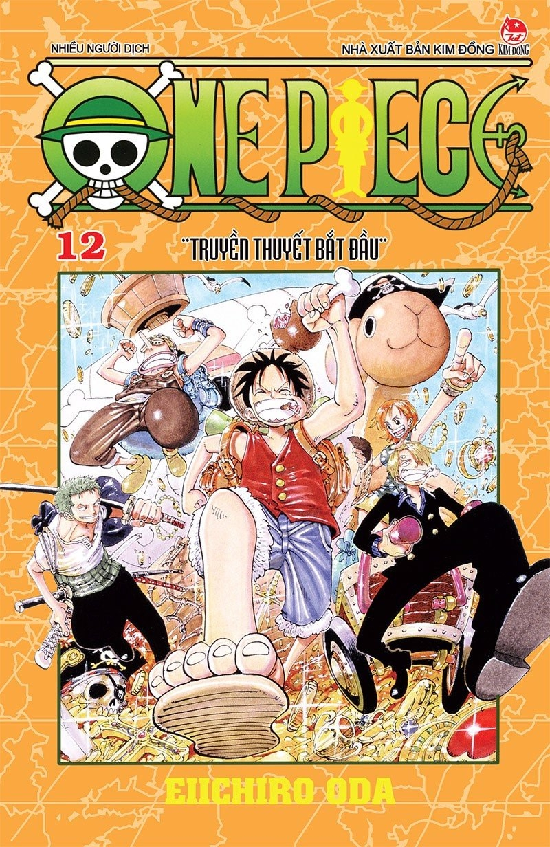 one piece - tập 12 - truyền thuyết bắt đầu (tái bản 2025)