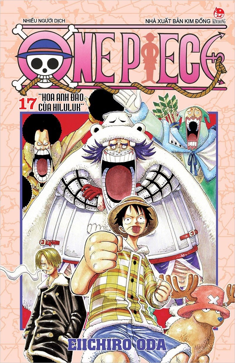 one piece - tập 17 - hoa anh đào của hiluluk (tái bản 2025)