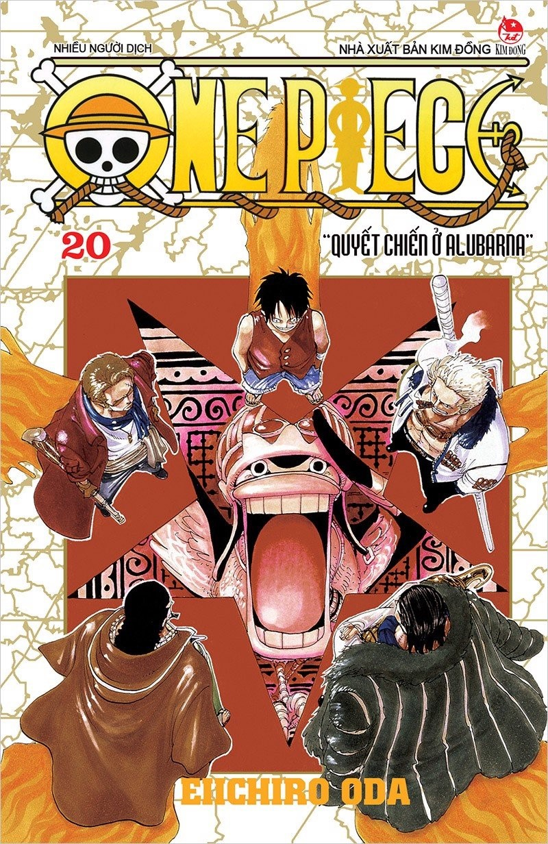 one piece - tập 20 - quyết chiến ở alubarna (tái bản 2025)