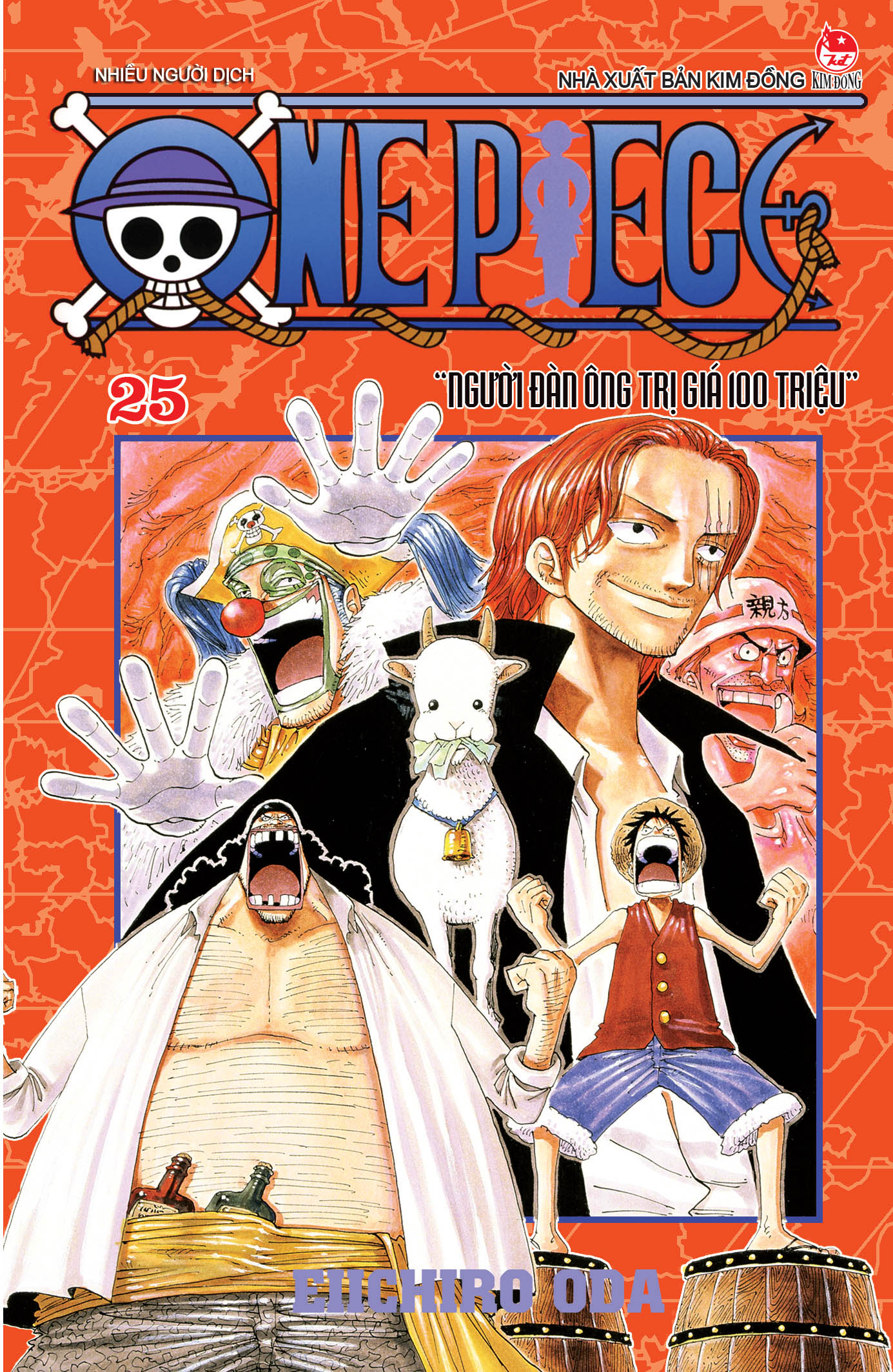 one piece - tập 25 - người đàn ông trị giá một trăm triệu (tái bản 2025)
