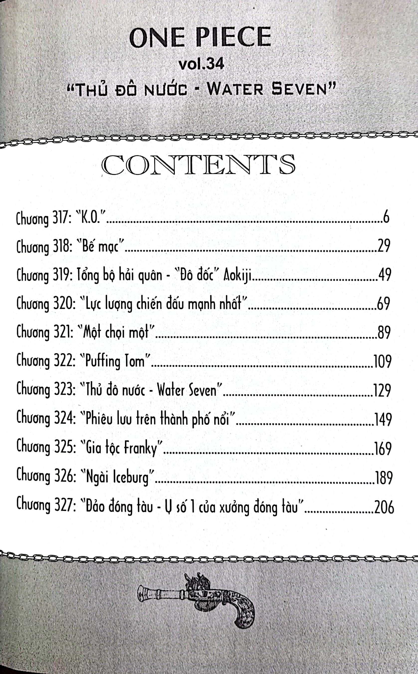 one piece - tập 34 - thủ đô nước - water seven (tái bản 2025)