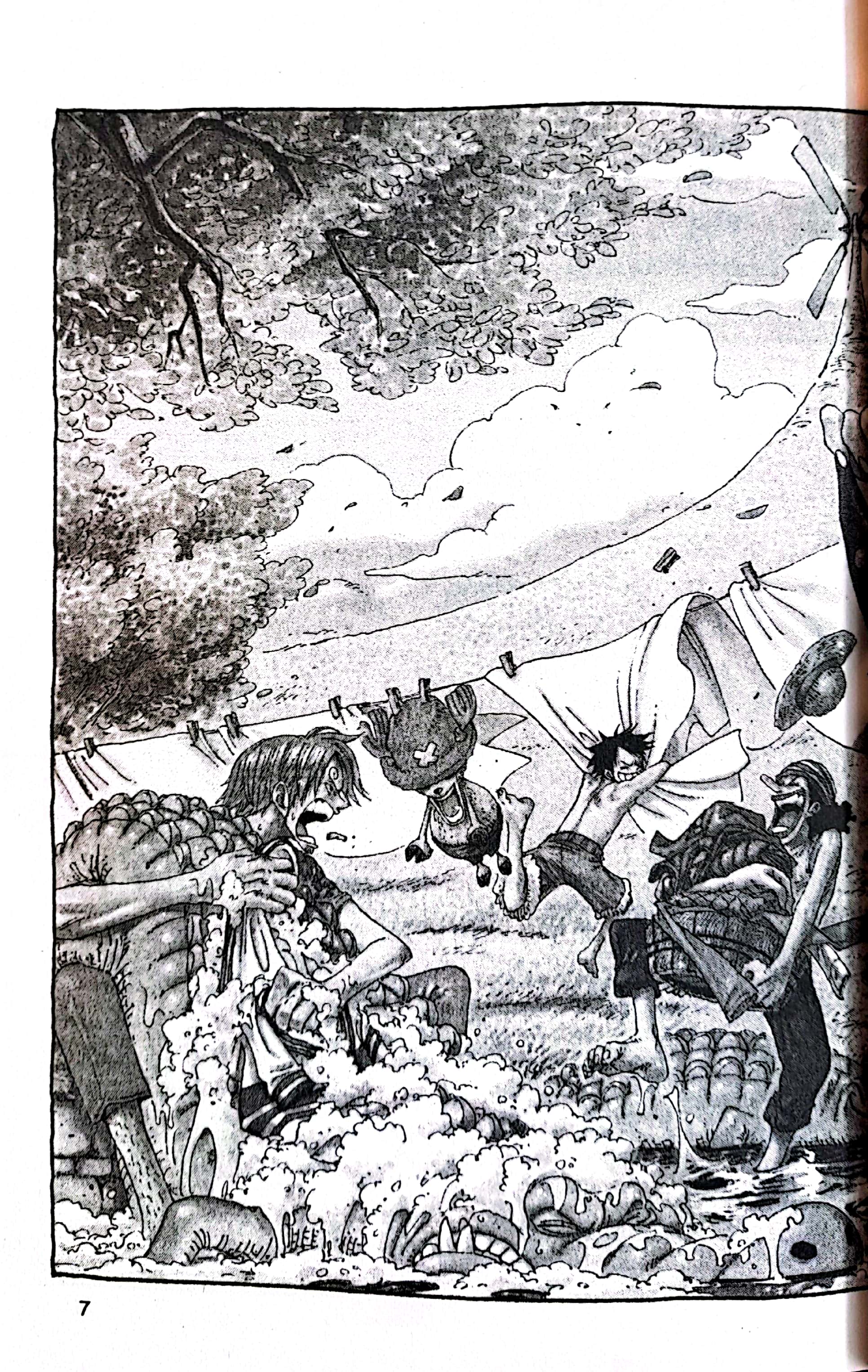 one piece - tập 34 - thủ đô nước - water seven (tái bản 2025)