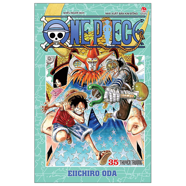 one piece - tập 35 - thuyền trưởng (tái bản 2025)