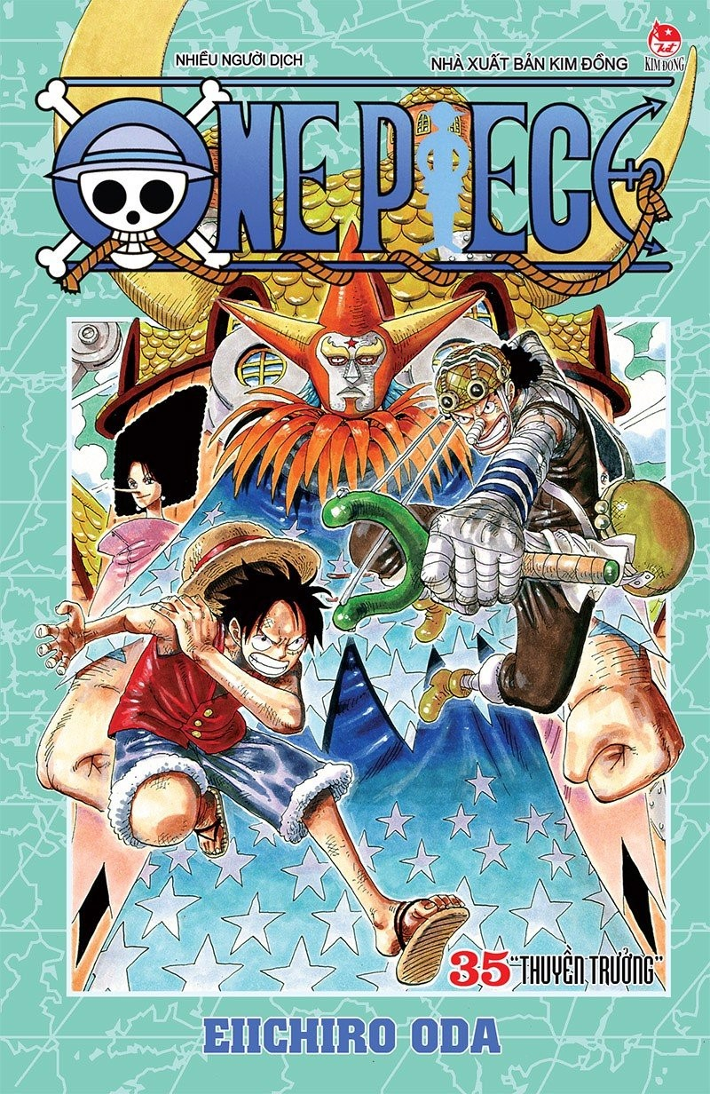 one piece - tập 35 - thuyền trưởng (tái bản 2025)