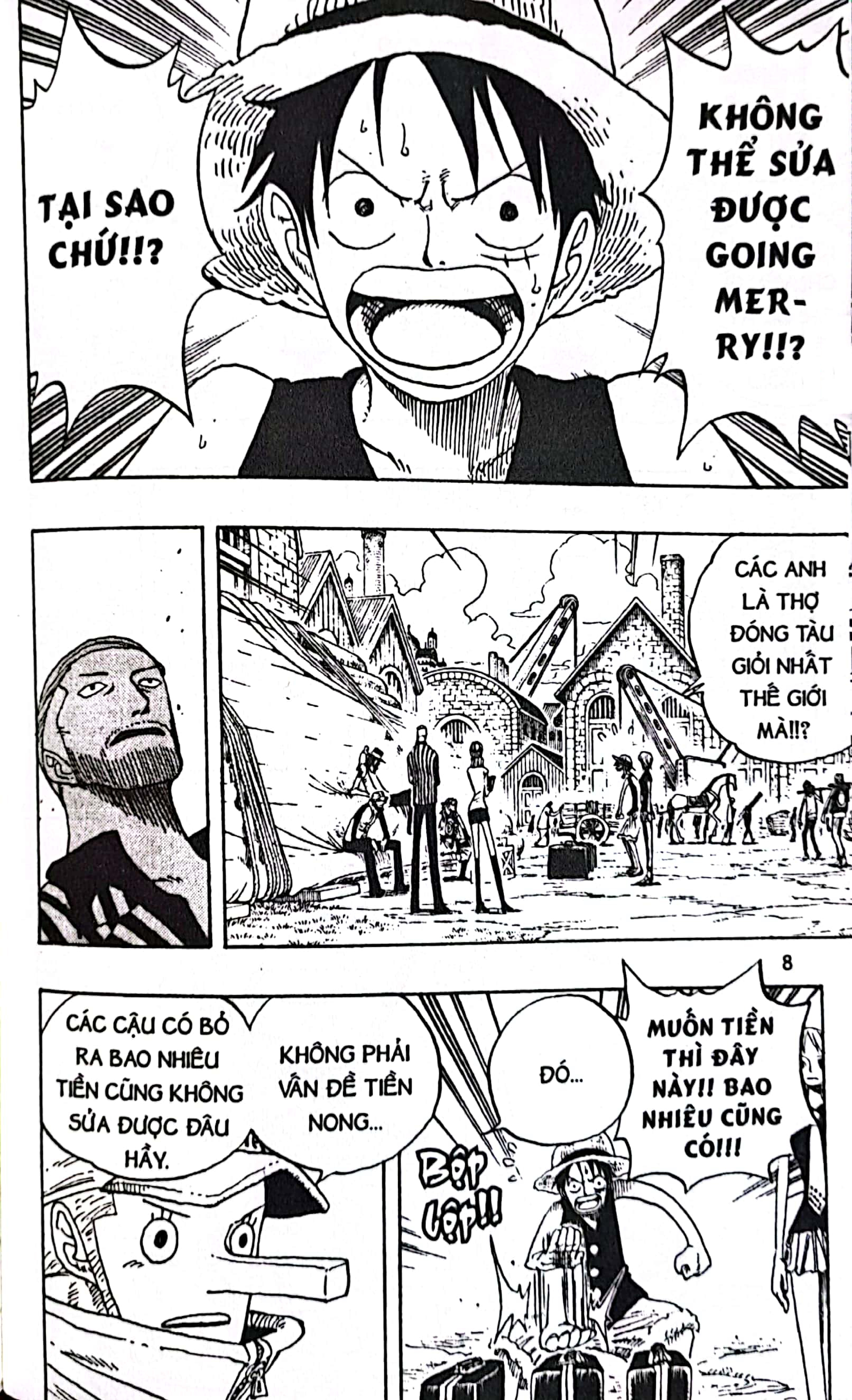 one piece - tập 35 - thuyền trưởng (tái bản 2025)