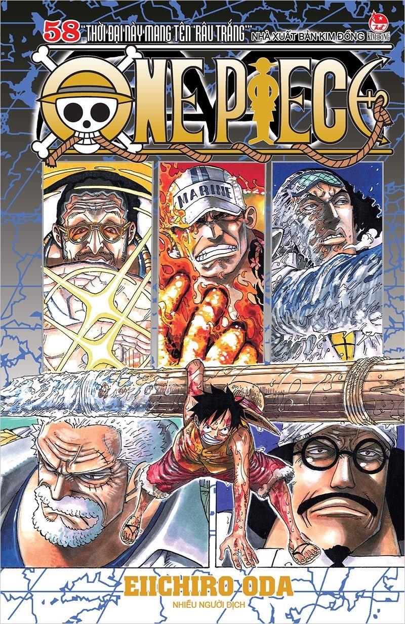 one piece - tập 58 - thời đại này mang tên râu trắng (tái bản 2025)