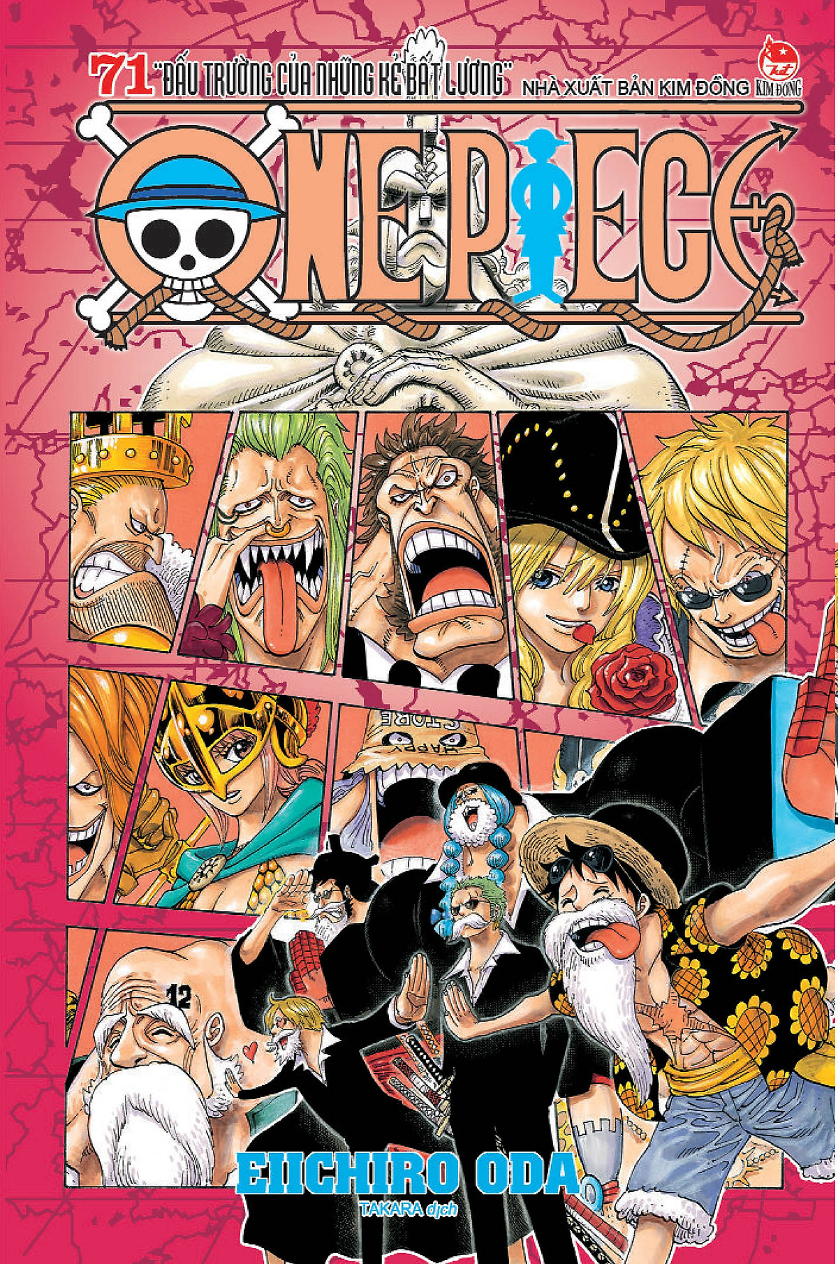 one piece - tập 71 - đấu trường của những kẻ bất lương (tái bản 2025)
