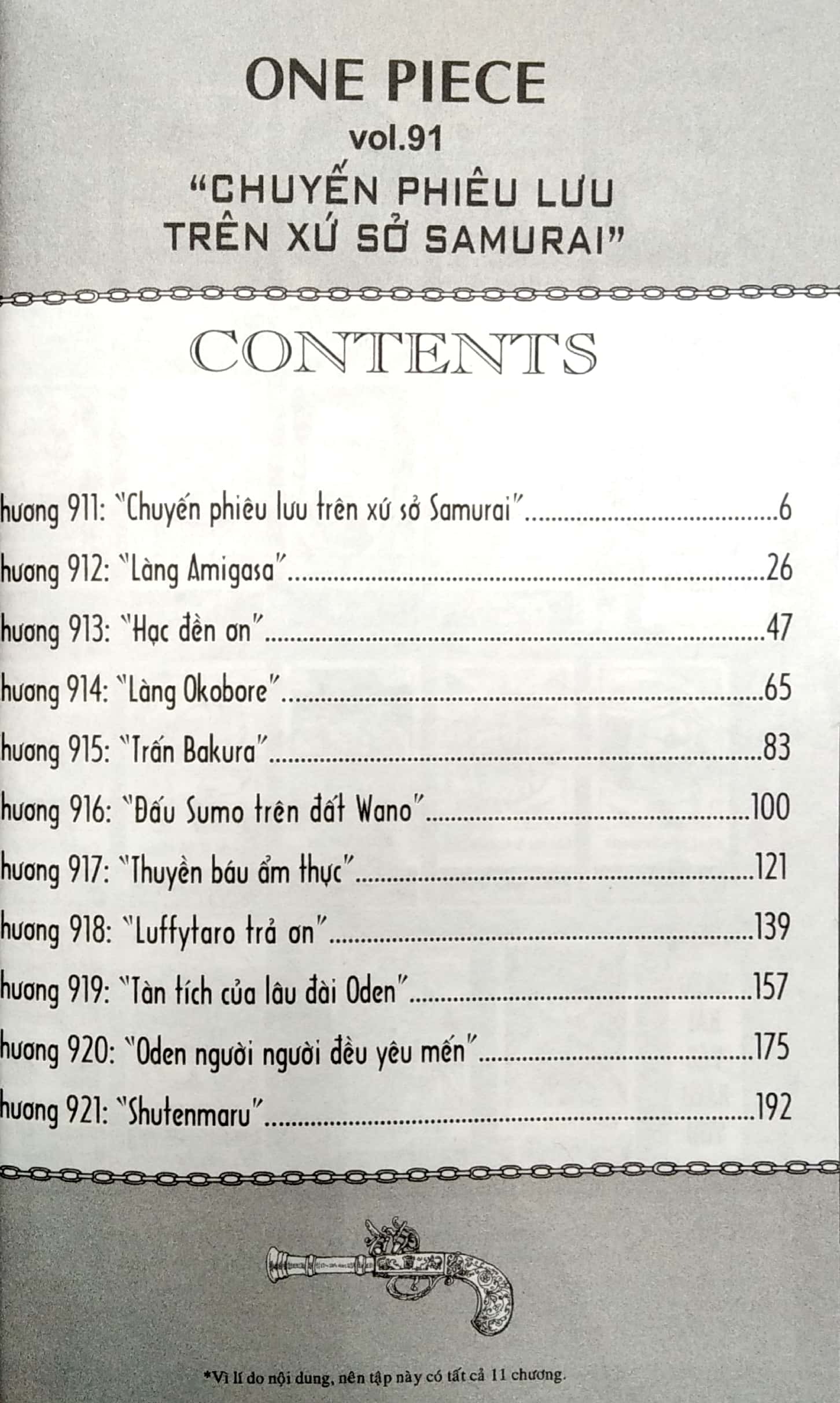 one piece - tập 91 - chuyến phiêu lưu trên xứ sở samurai (tái bản 2025)