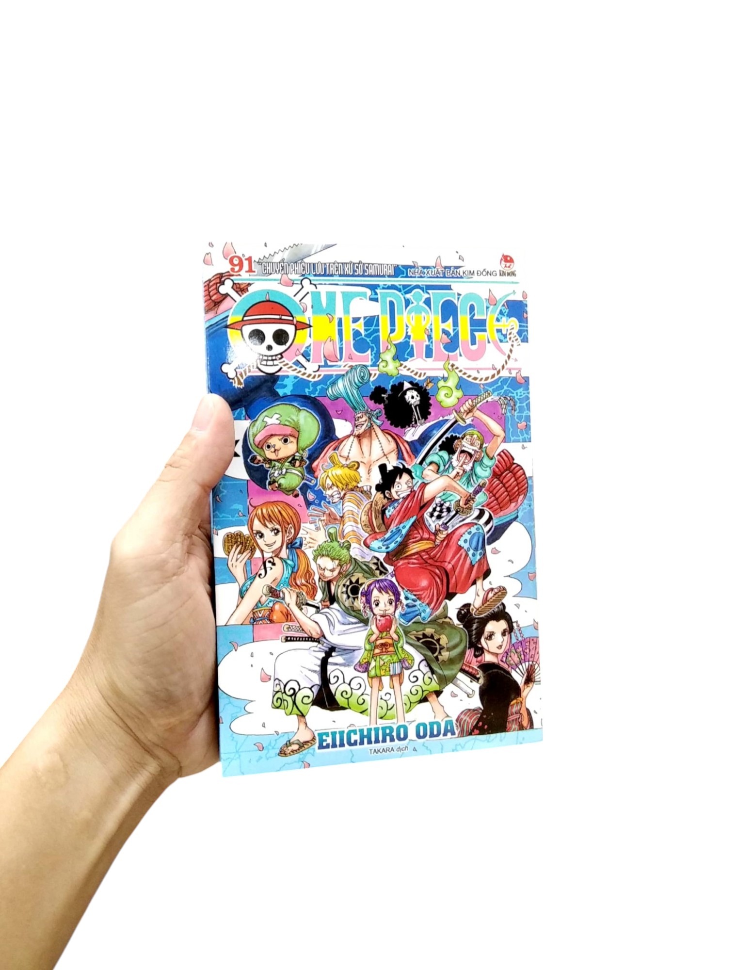 one piece - tập 91 - chuyến phiêu lưu trên xứ sở samurai (tái bản 2025)