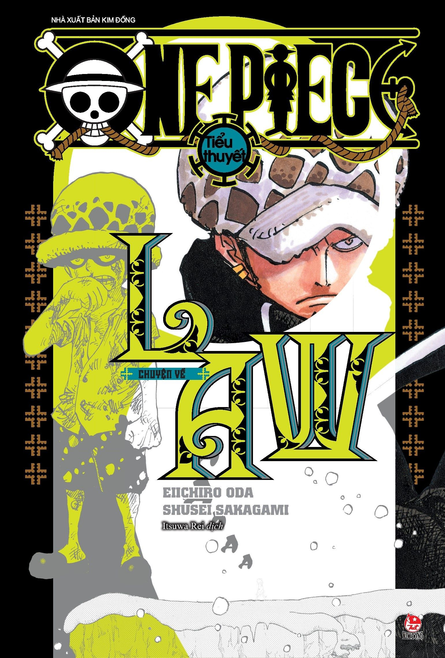 one piece - tiểu thuyết - chuyện về law - tặng kèm pvc card