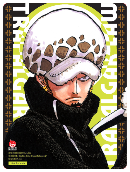 one piece - tiểu thuyết - chuyện về law - tặng kèm pvc card