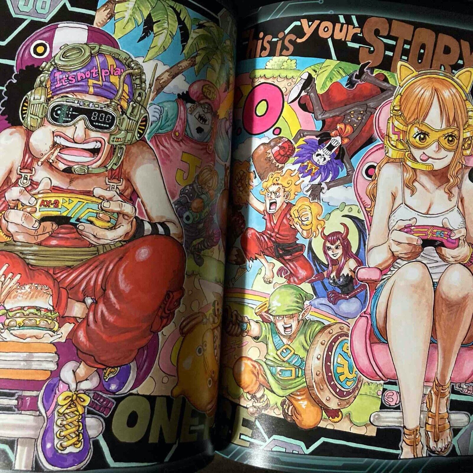 one piece イラスト集 colorwalk vol. 10 dragon
