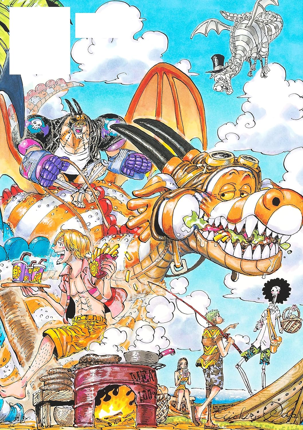 one piece イラスト集 colorwalk vol. 10 dragon