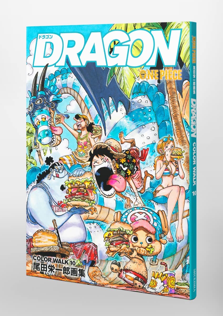 one piece イラスト集 colorwalk vol. 10 dragon