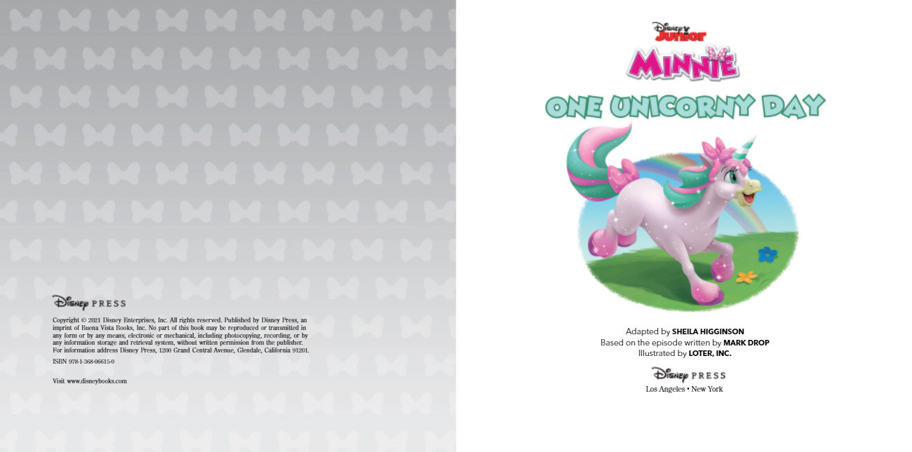 one unicorny day (disney junior minnie)