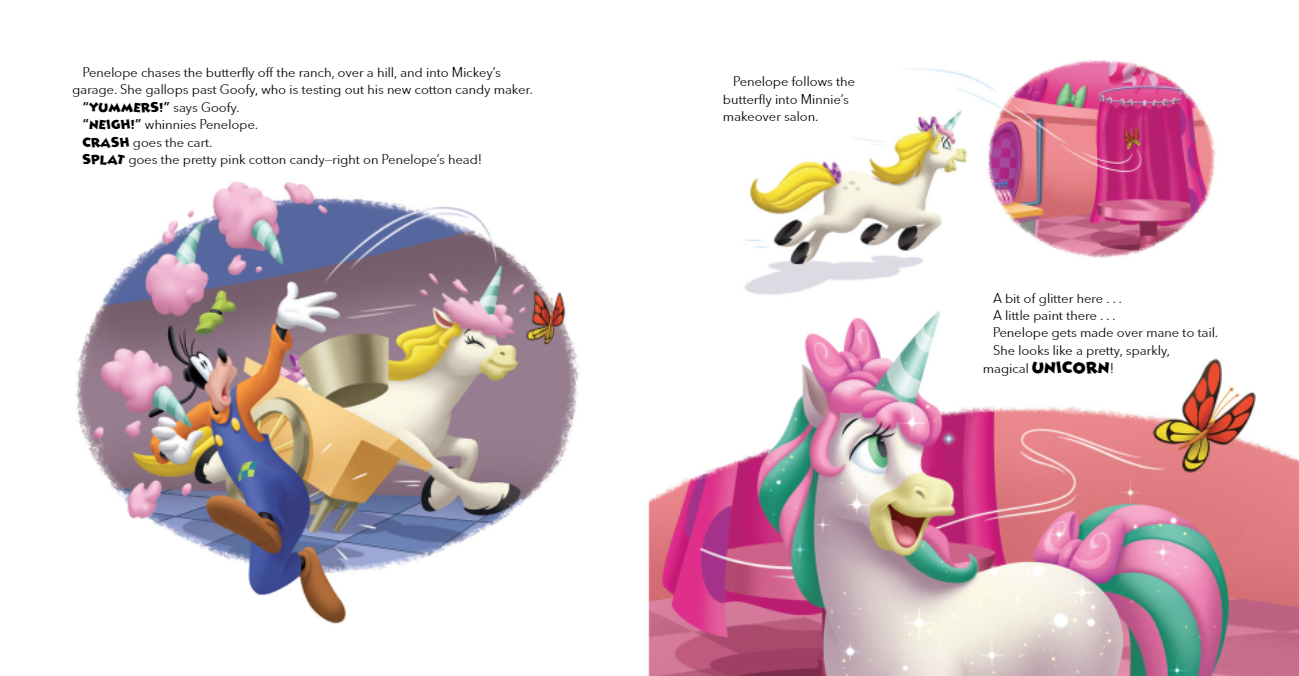 one unicorny day (disney junior minnie)