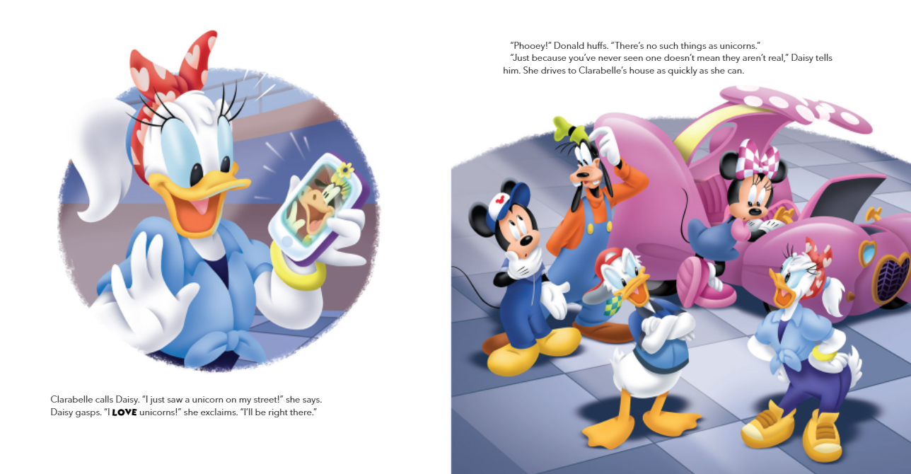 one unicorny day (disney junior minnie)